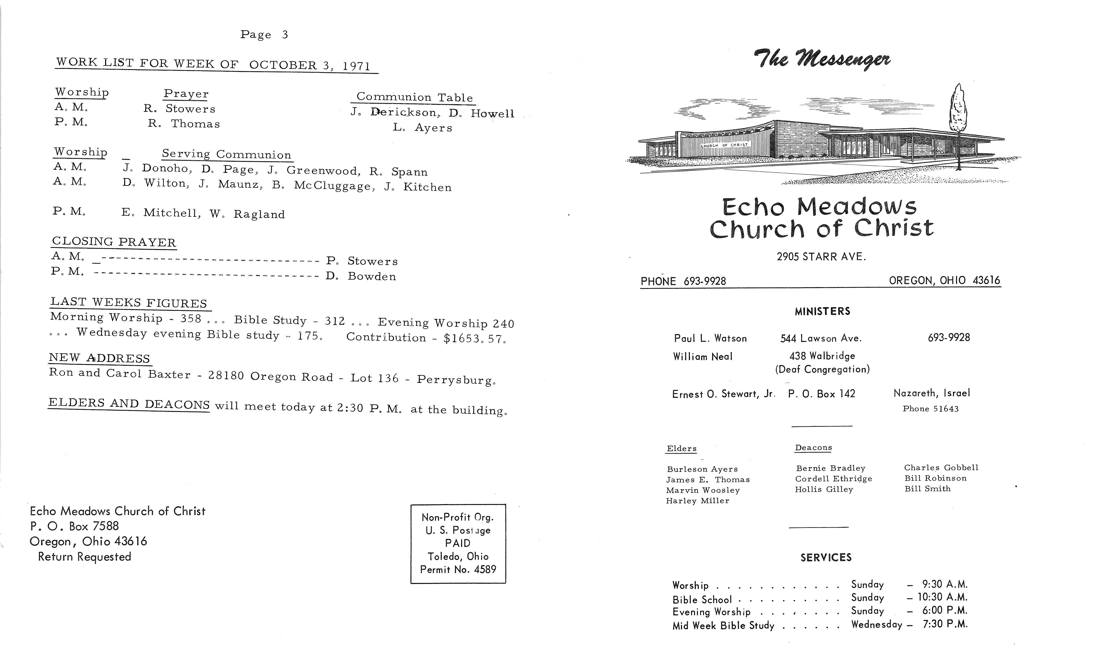 Scanned bulletin, page 1 of 1971-09-26.pdf