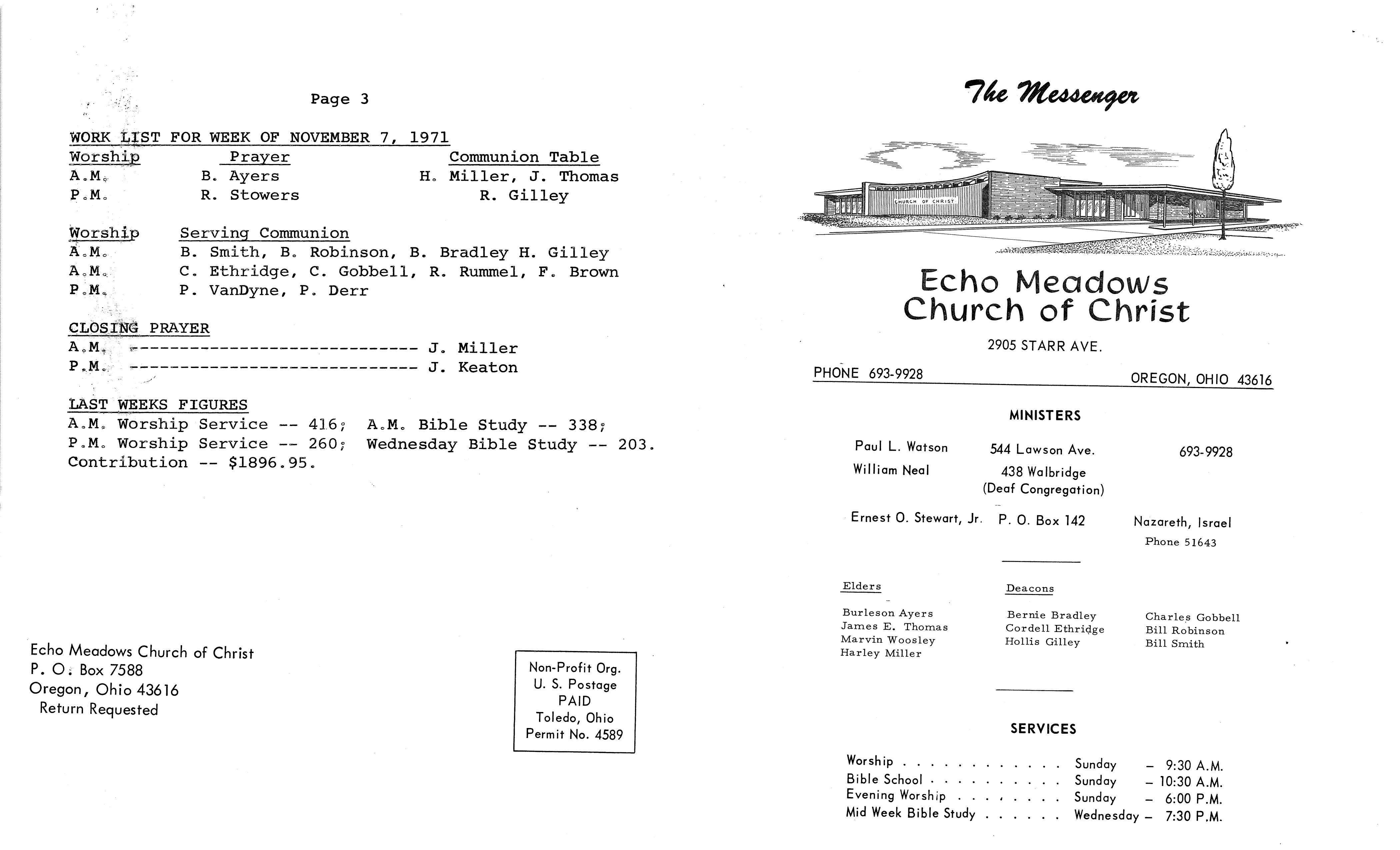 Scanned bulletin, page 1 of 1971-10-31.pdf