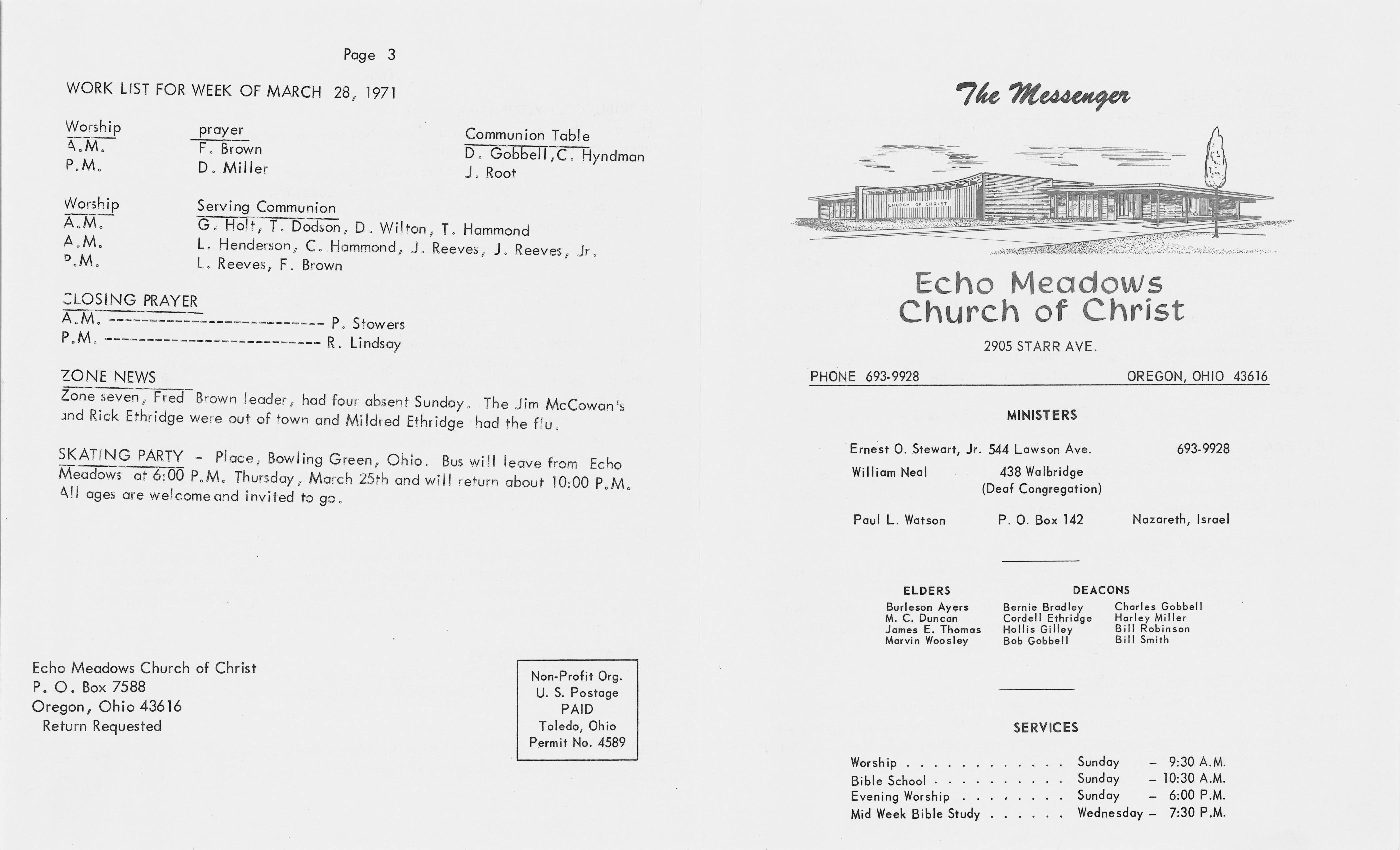 Scanned bulletin, page 1 of 1971-03-21.pdf