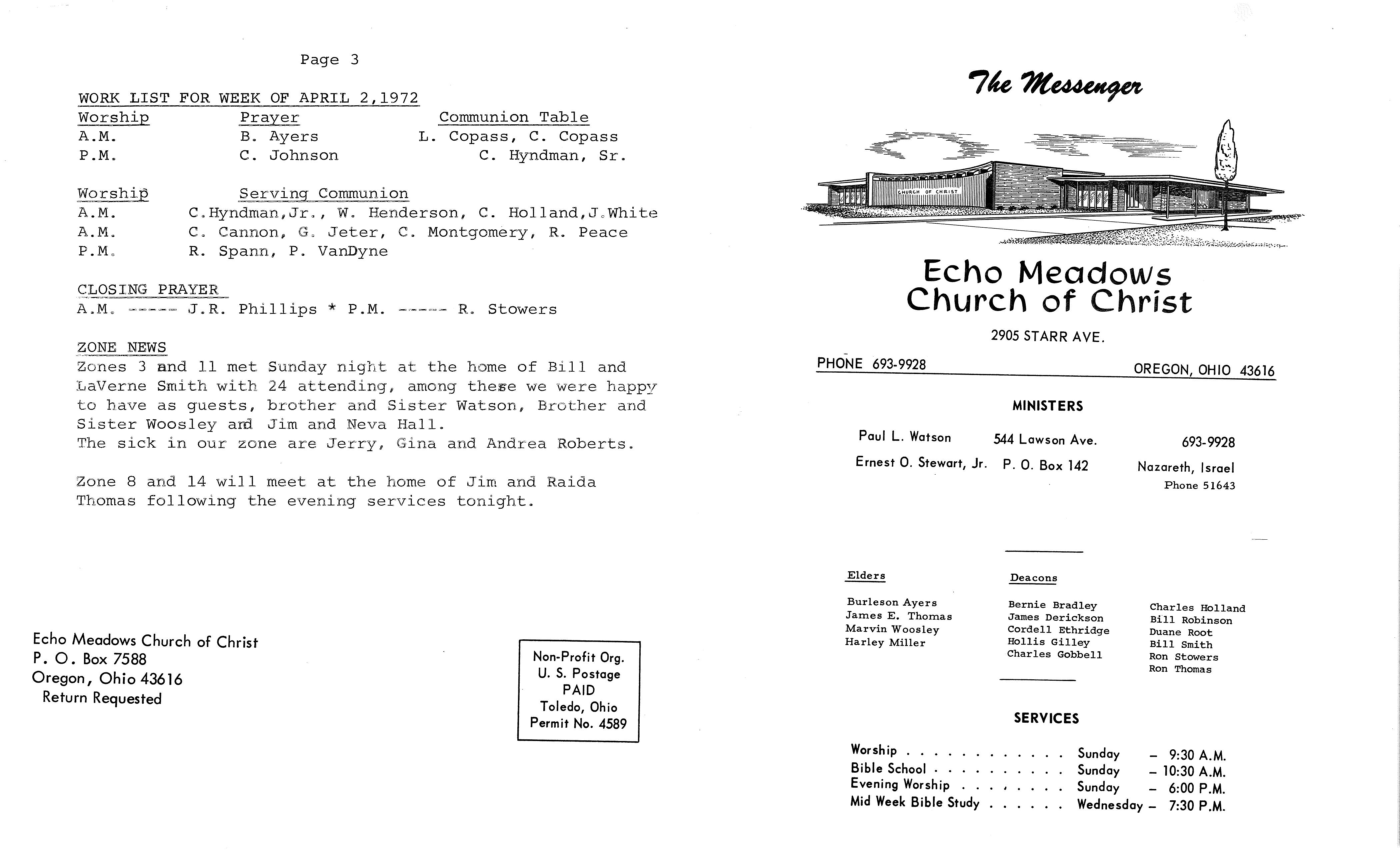 Scanned bulletin, page 1 of 1972-03-26.pdf