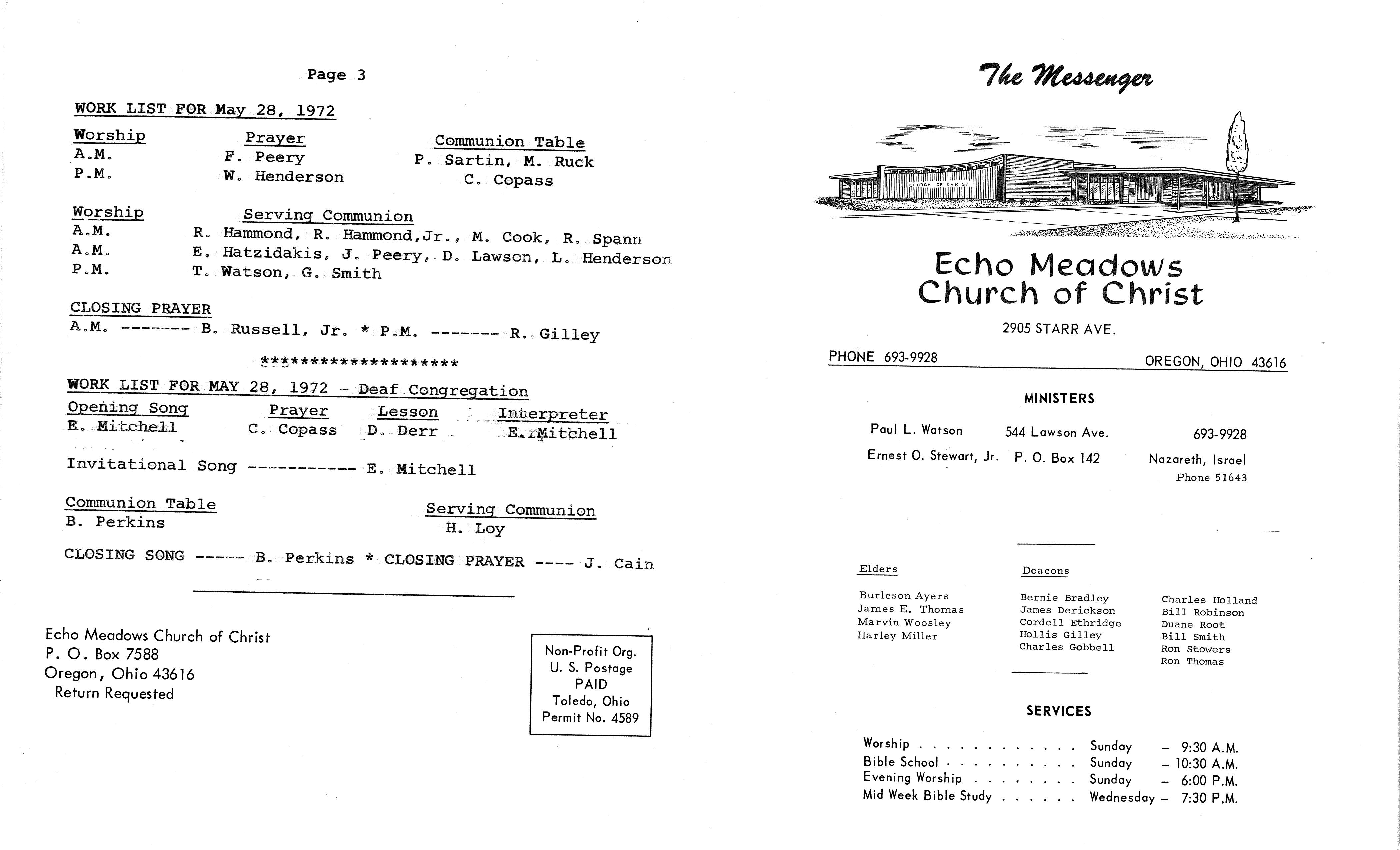 Scanned bulletin, page 1 of 1972-05-28.pdf