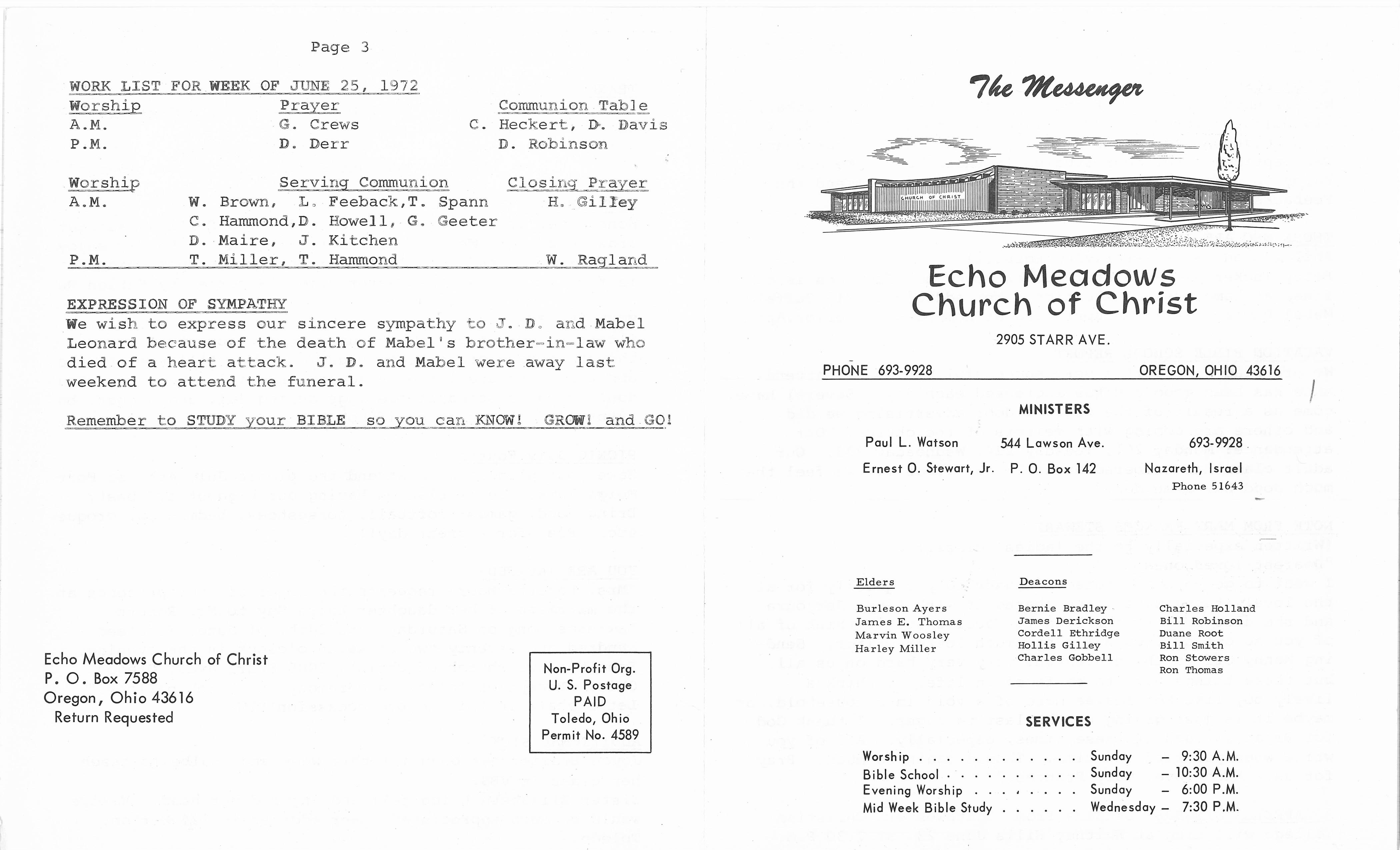 Scanned bulletin, page 1 of 1972-06-25.pdf