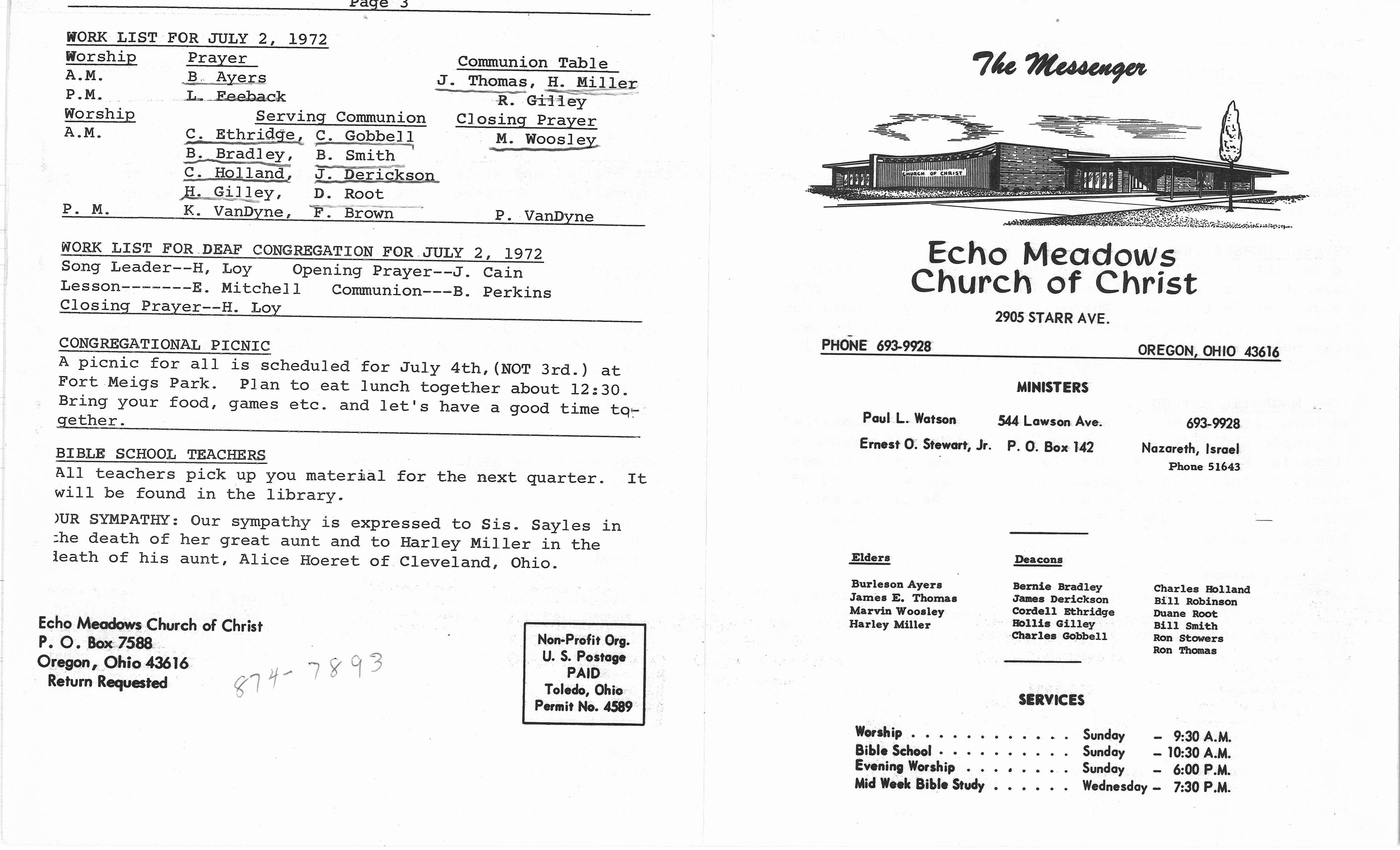 Scanned bulletin, page 1 of 1972-07-02.pdf
