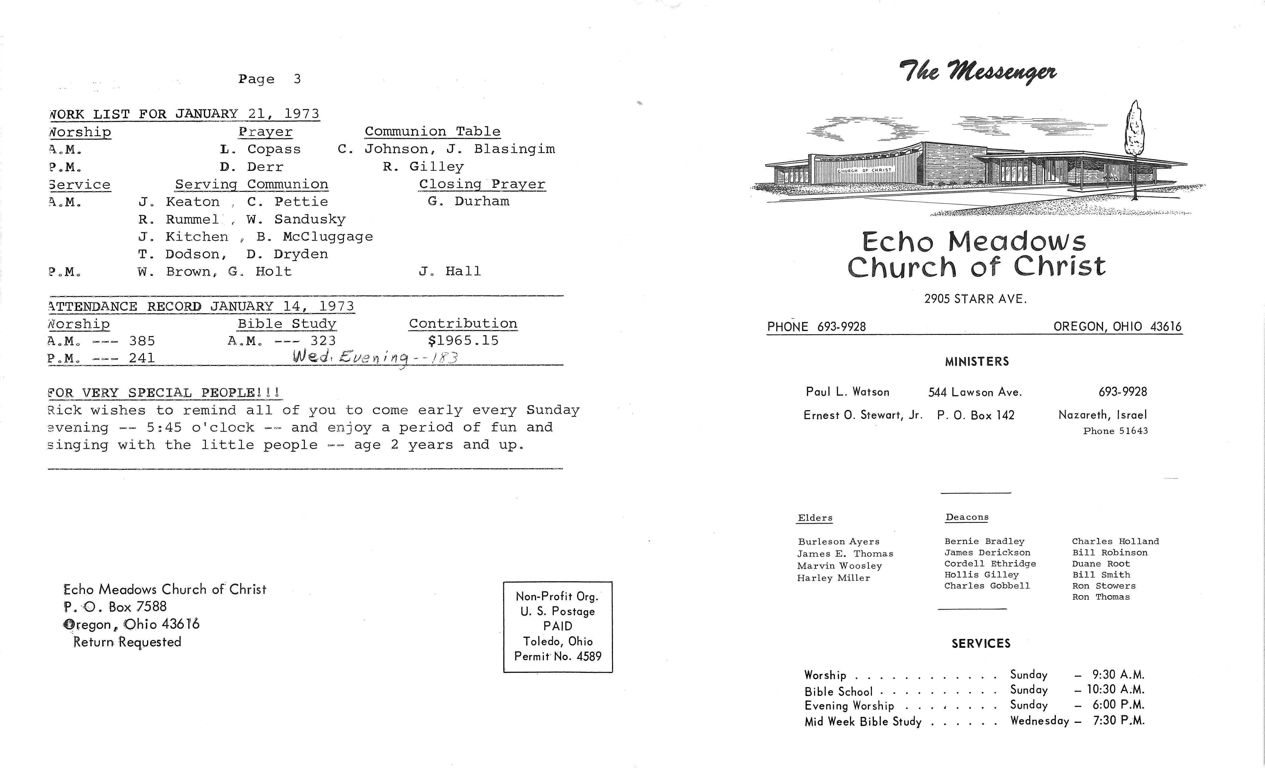 Scanned bulletin, page 1 of 1973-01-21.pdf
