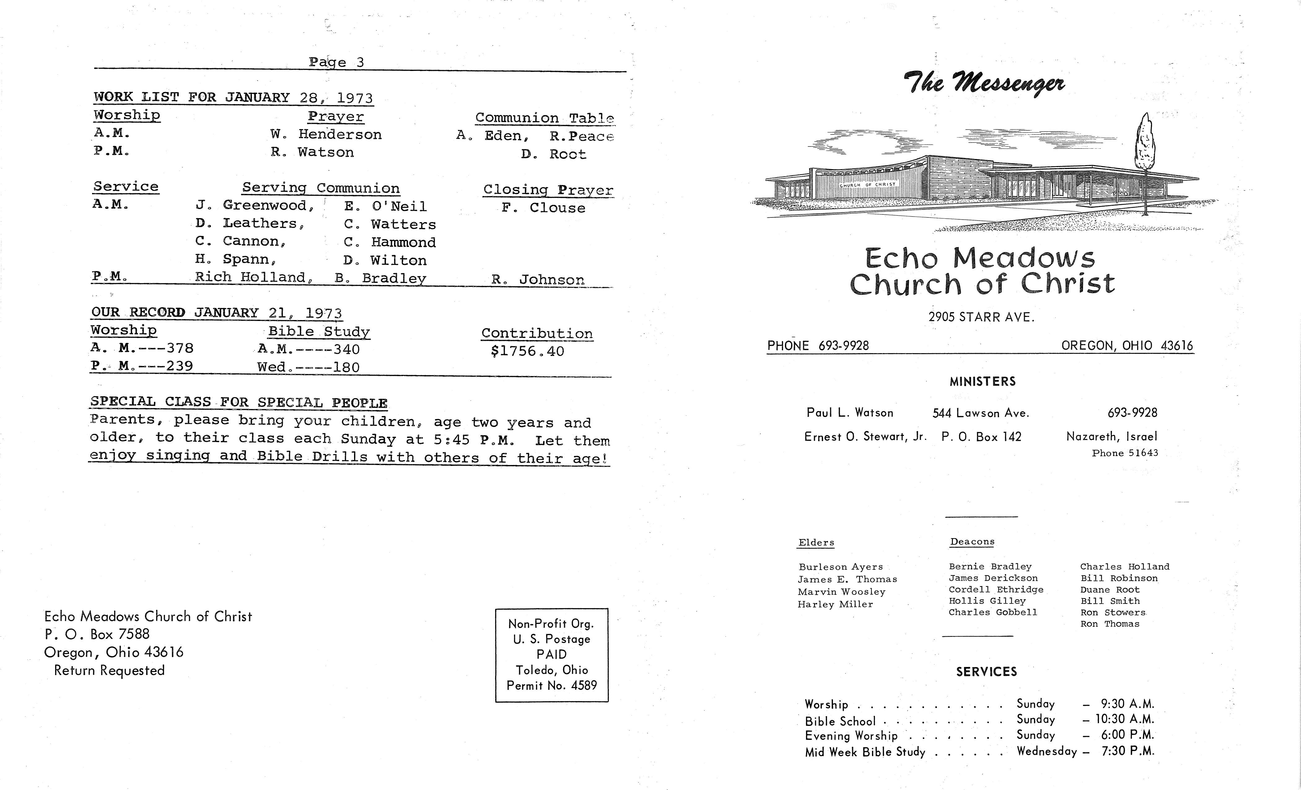 Scanned bulletin, page 1 of 1973-01-28.pdf