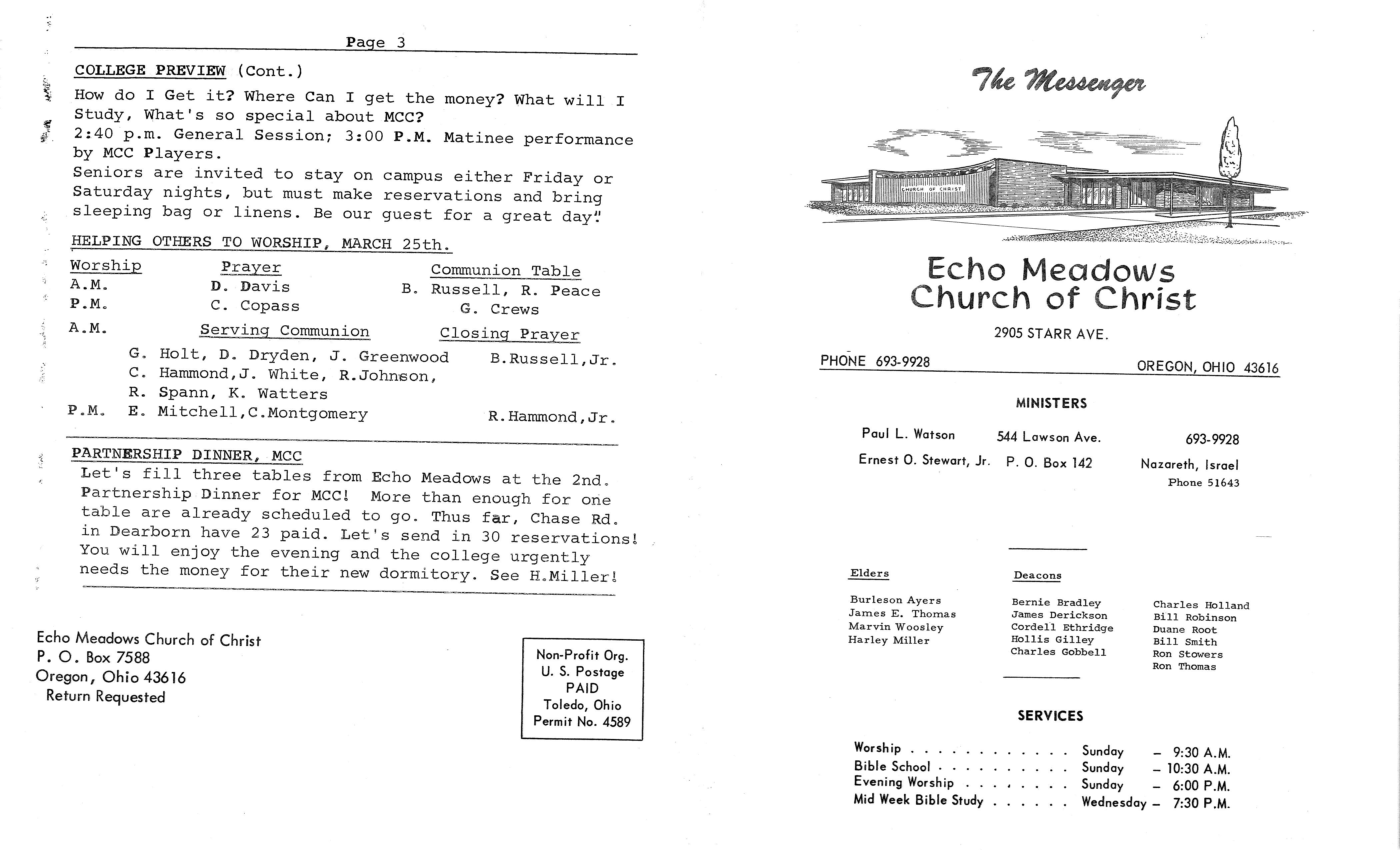 Scanned bulletin, page 1 of 1973-03-25.pdf