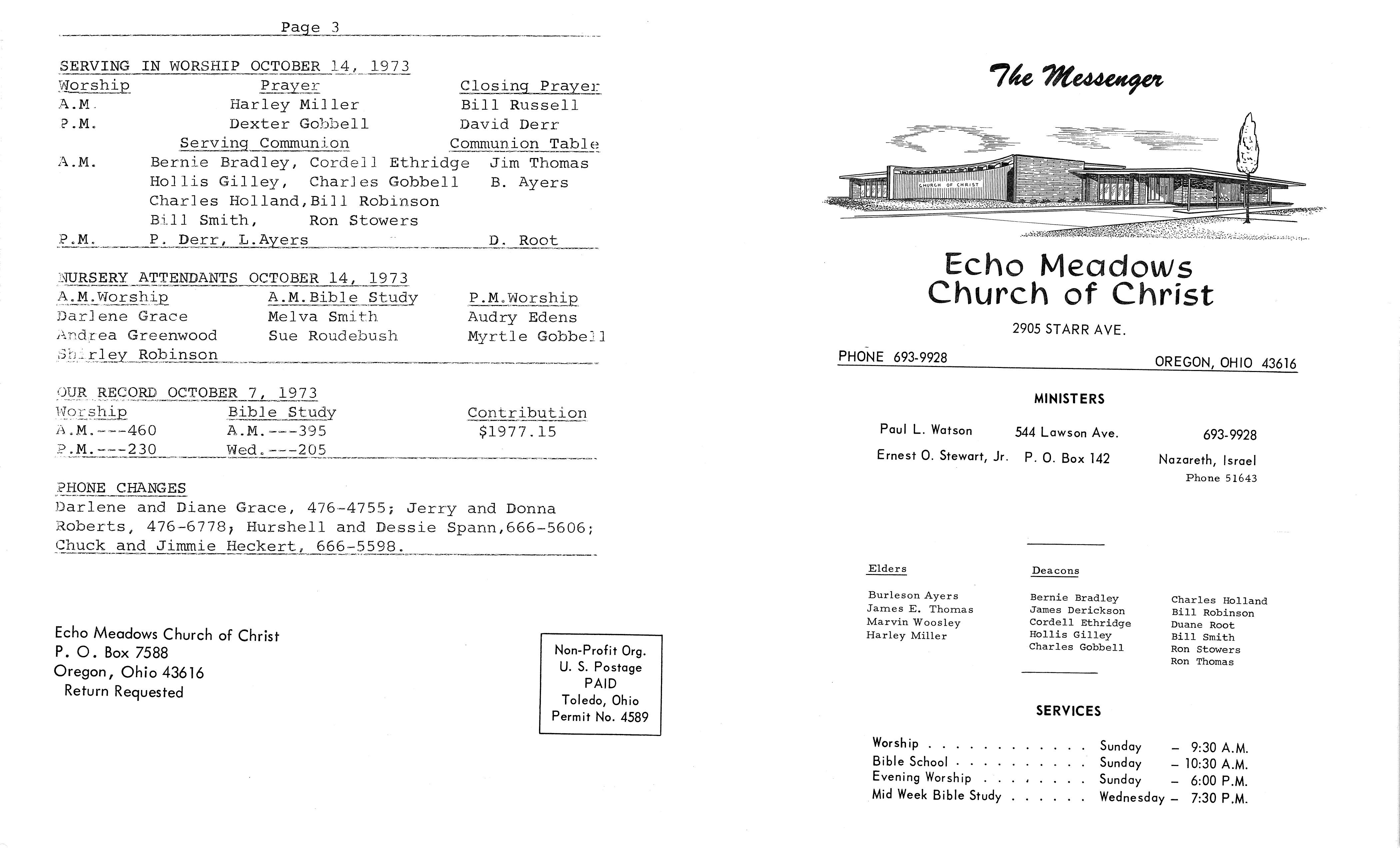 Scanned bulletin, page 1 of 1973-10-14.pdf