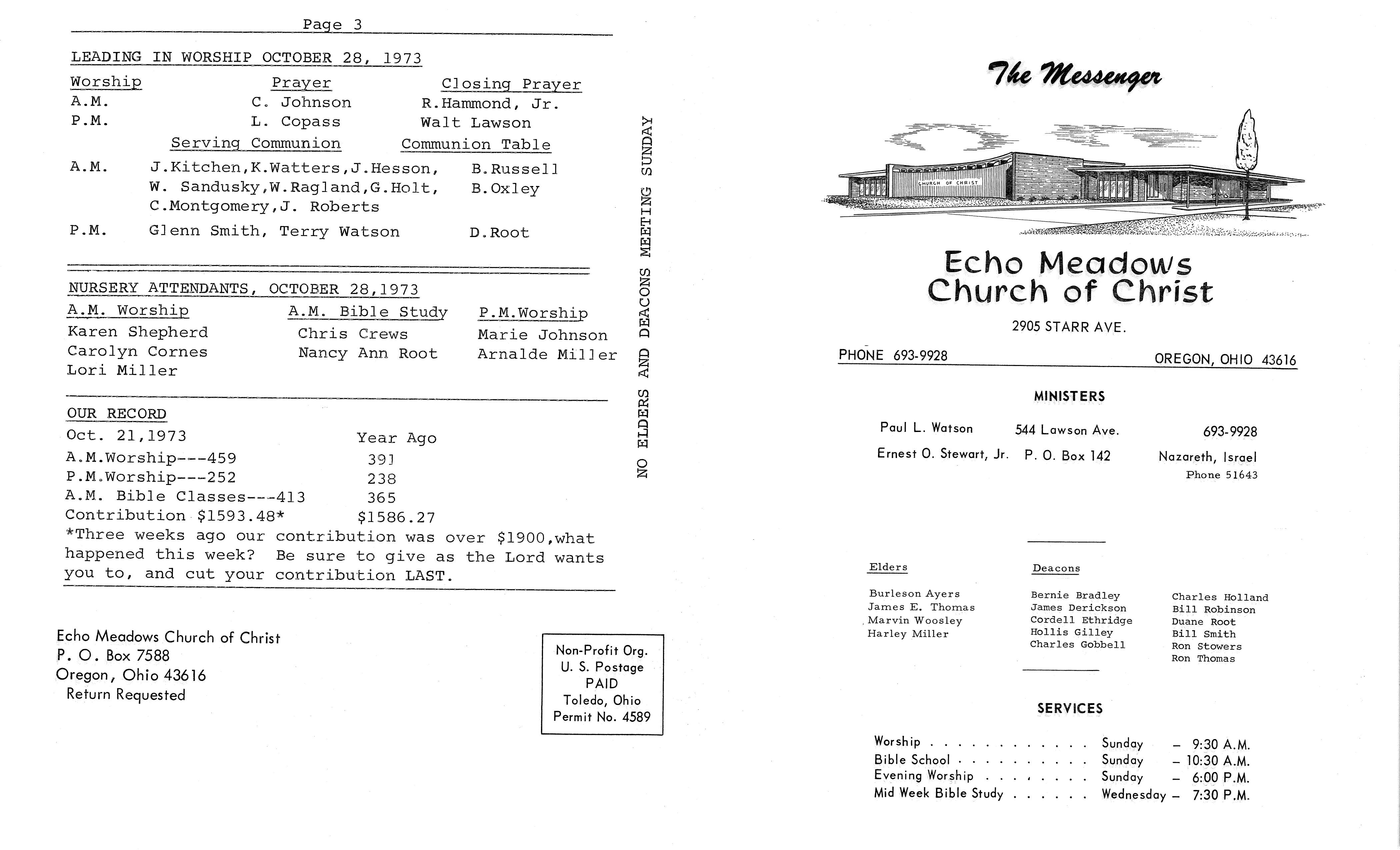 Scanned bulletin, page 1 of 1973-10-28.pdf