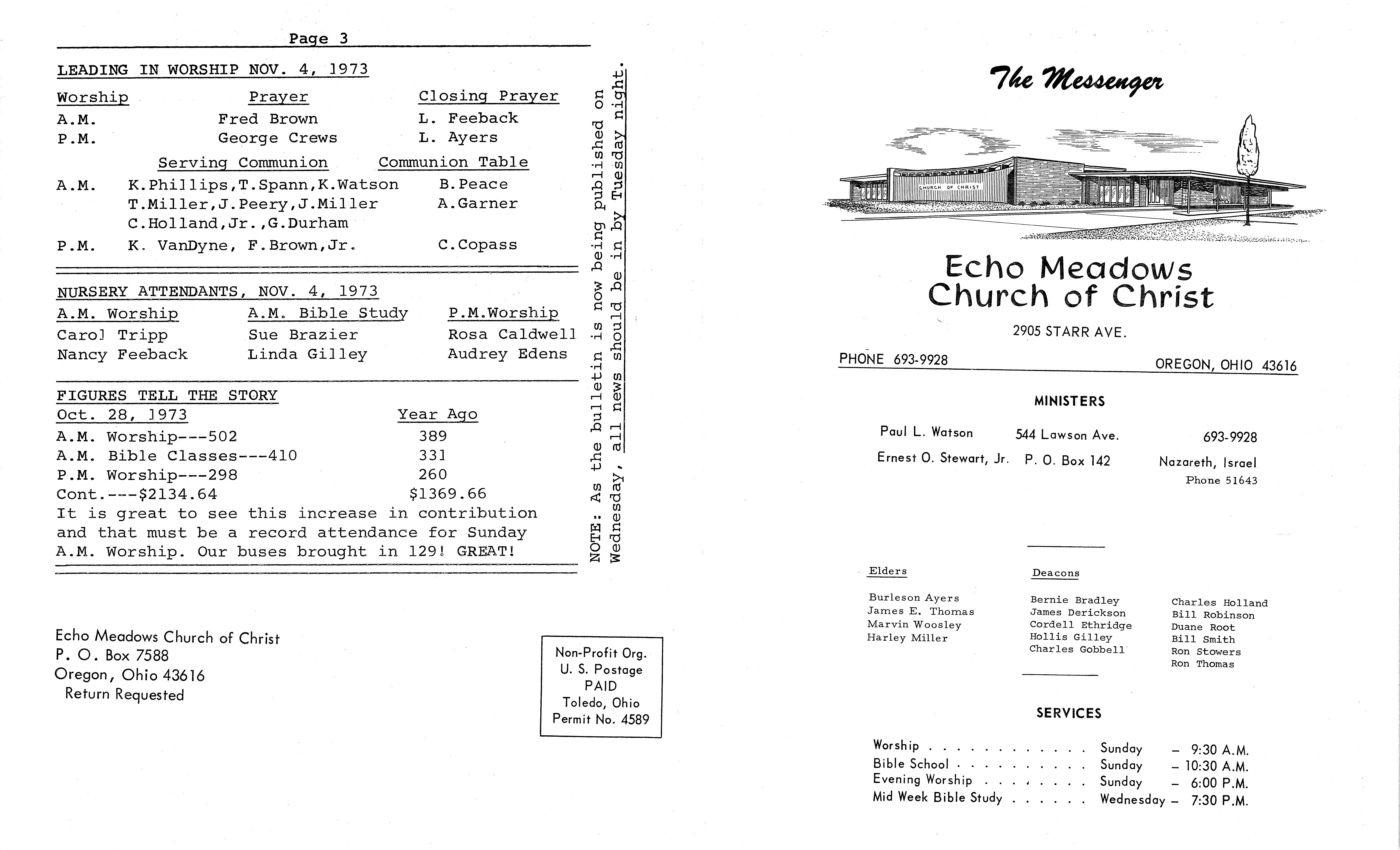 Scanned bulletin, page 1 of 1973-11-04.pdf