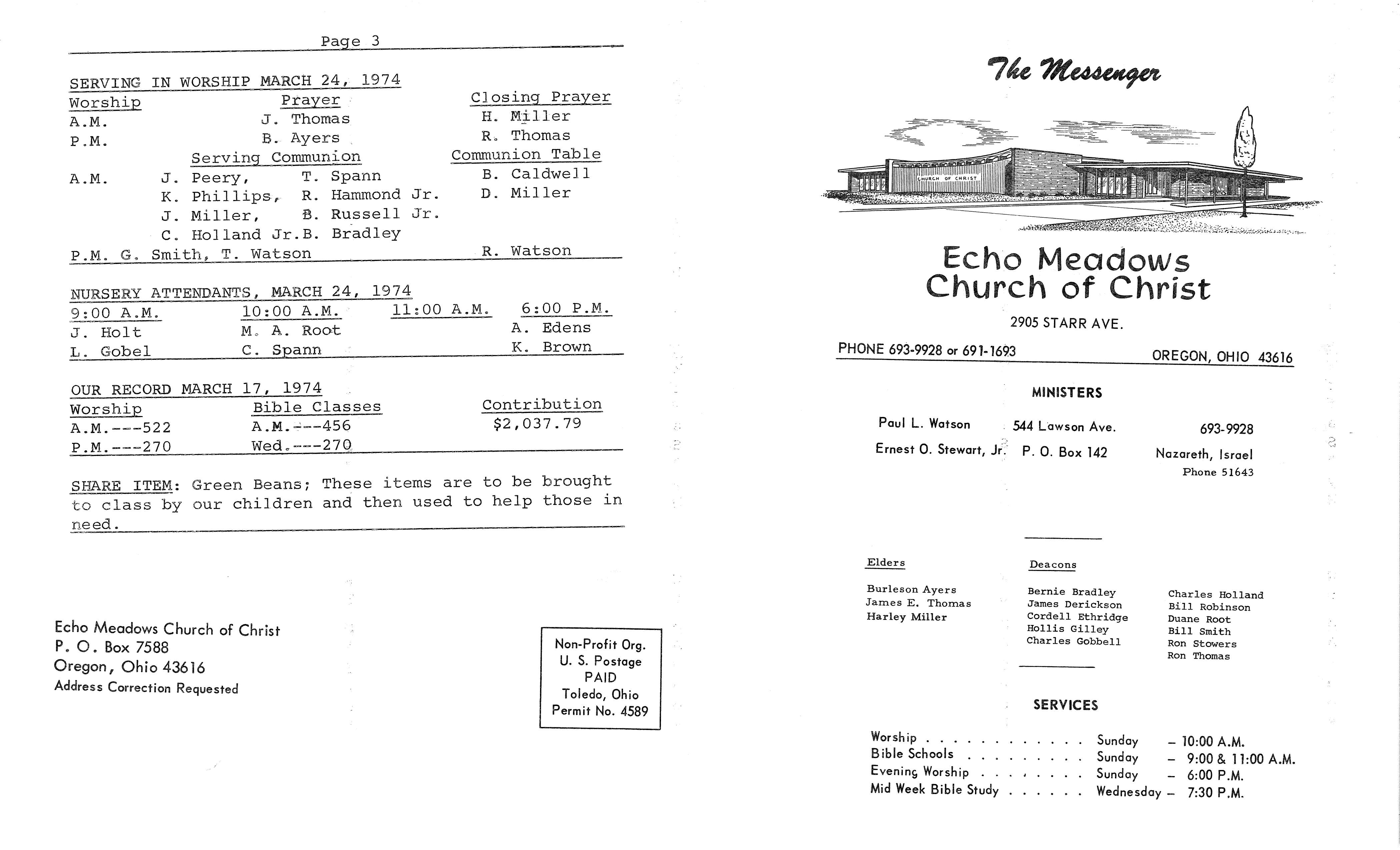 Scanned bulletin, page 1 of 1974-03-24.pdf