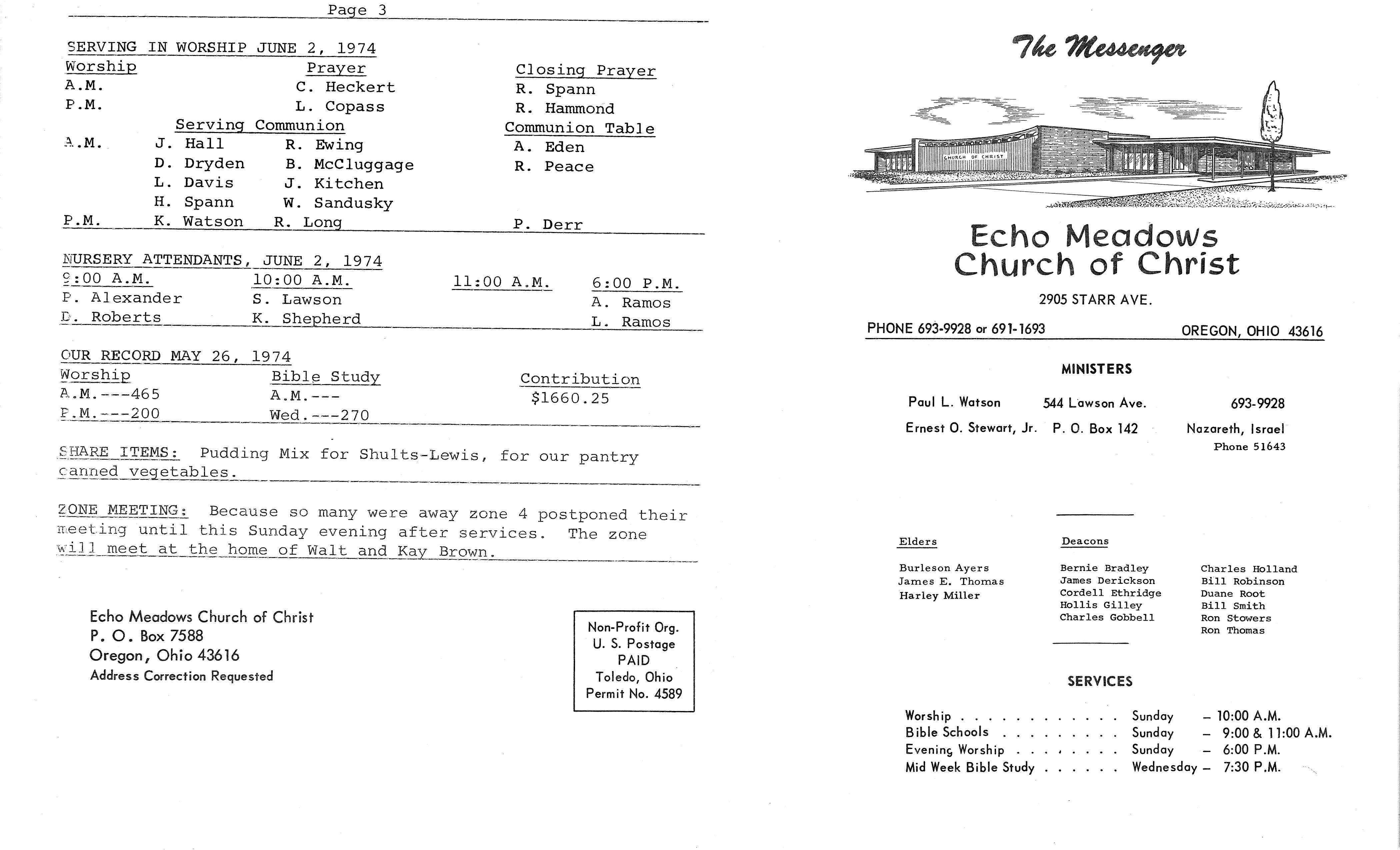 Scanned bulletin, page 1 of 1974-06-02.pdf