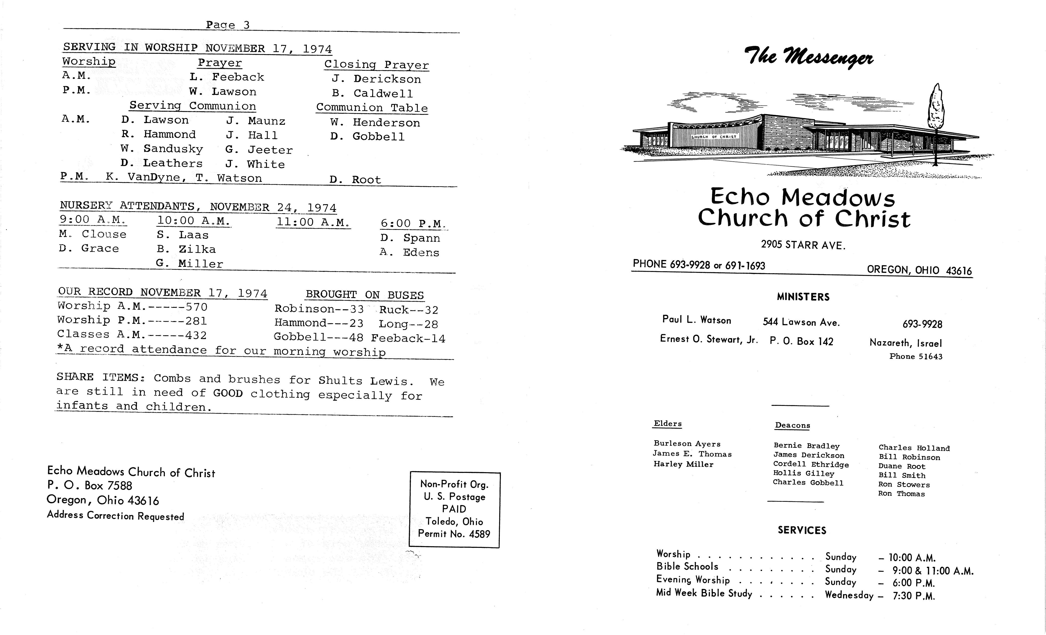 Scanned bulletin, page 1 of 1974-11-24.pdf