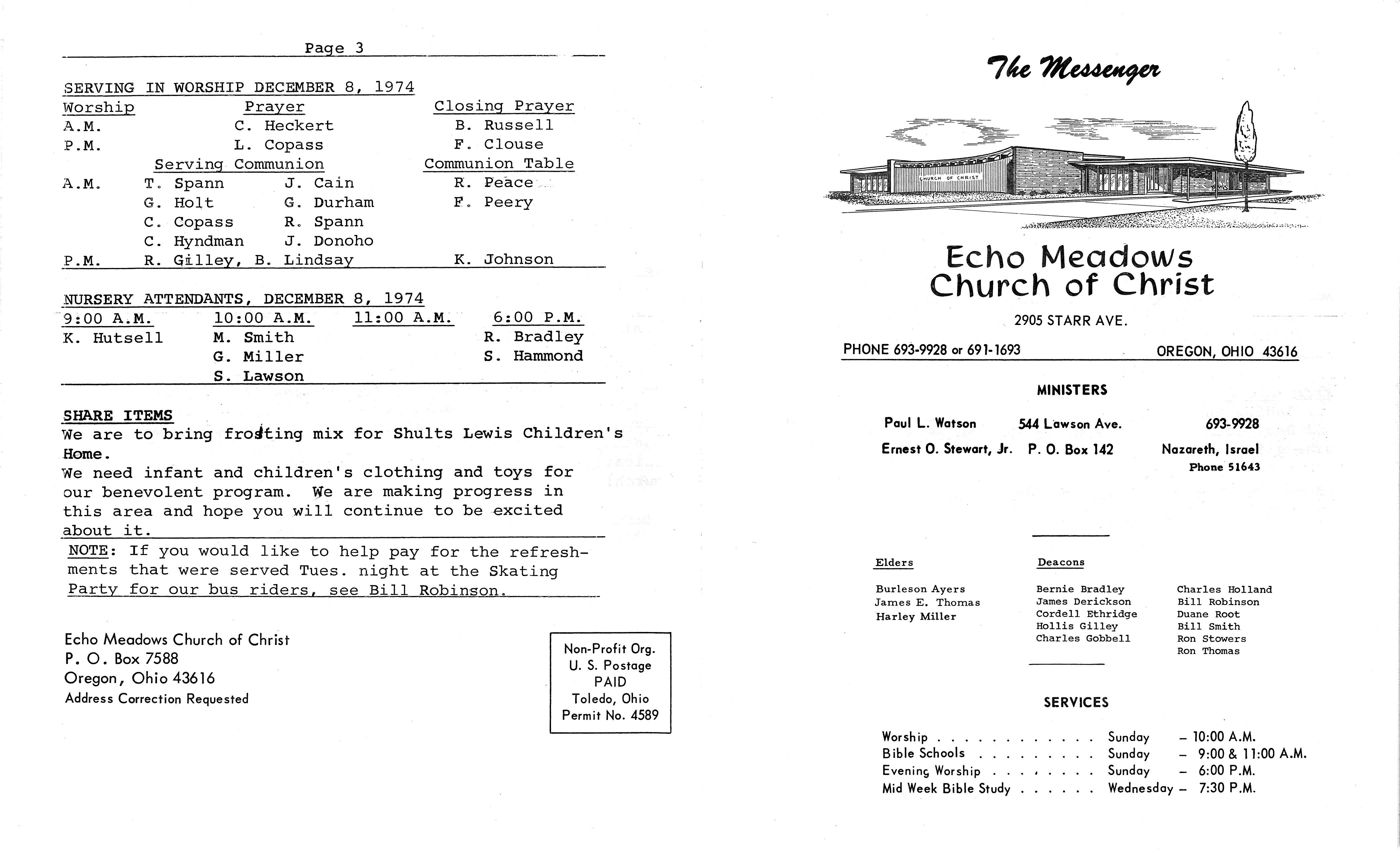 Scanned bulletin, page 1 of 1974-12-08.pdf