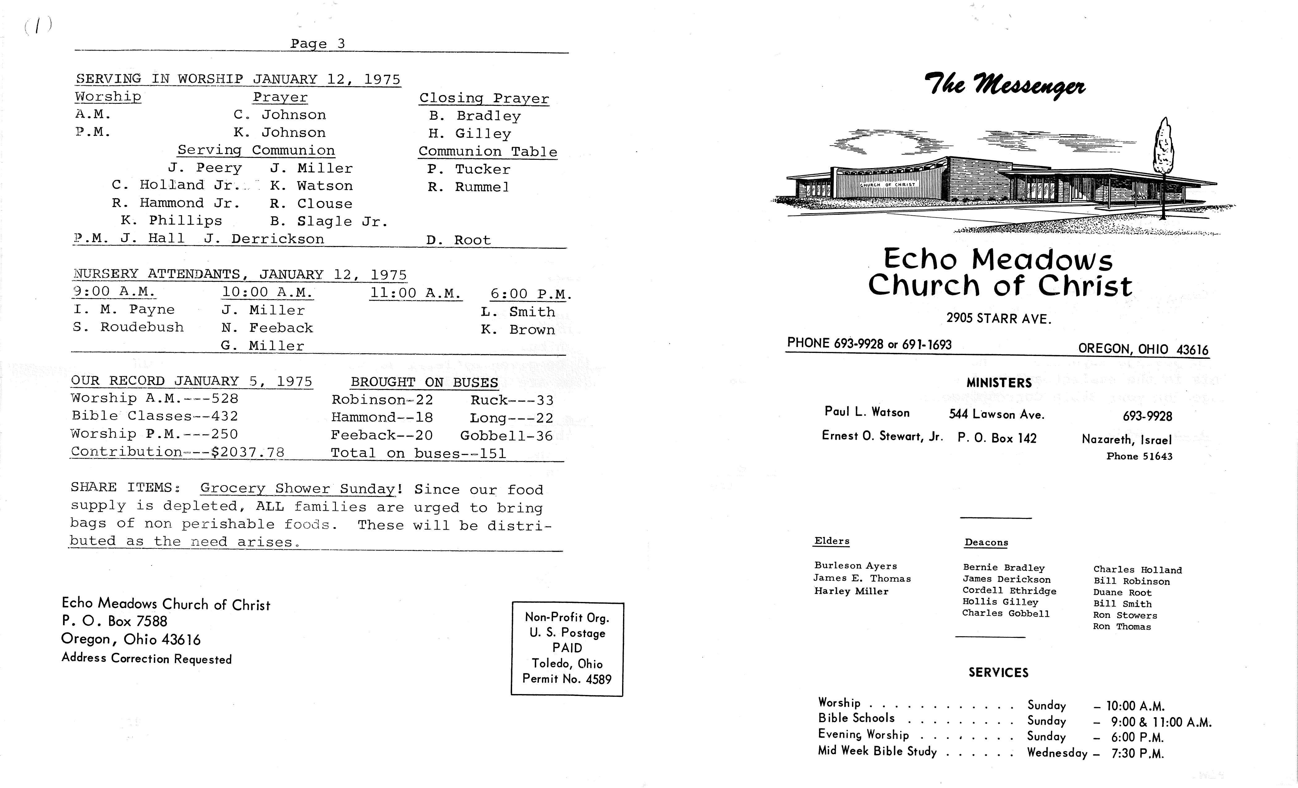 Scanned bulletin, page 1 of 1975-01-12.pdf