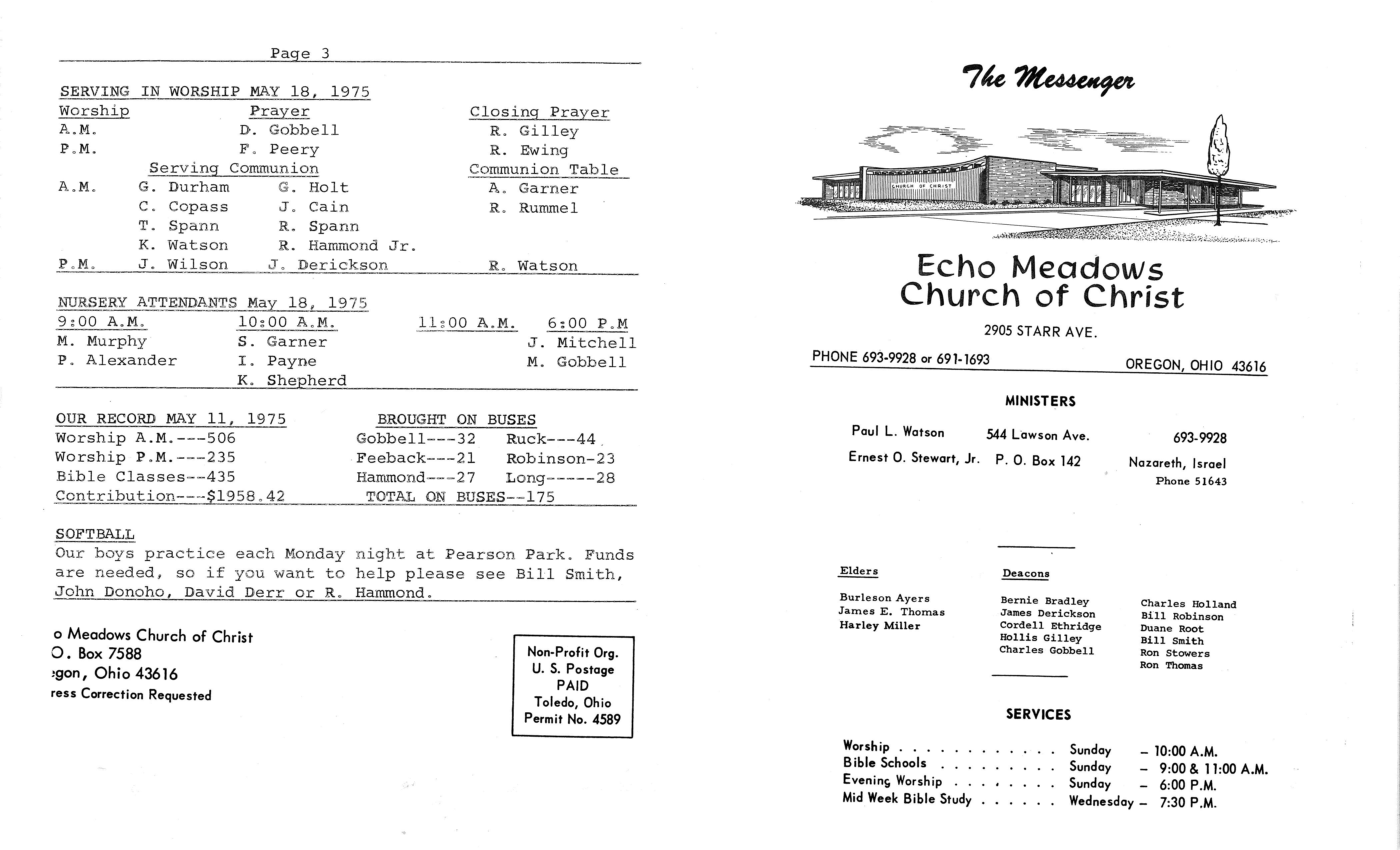 Scanned bulletin, page 1 of 1975-05-18.pdf
