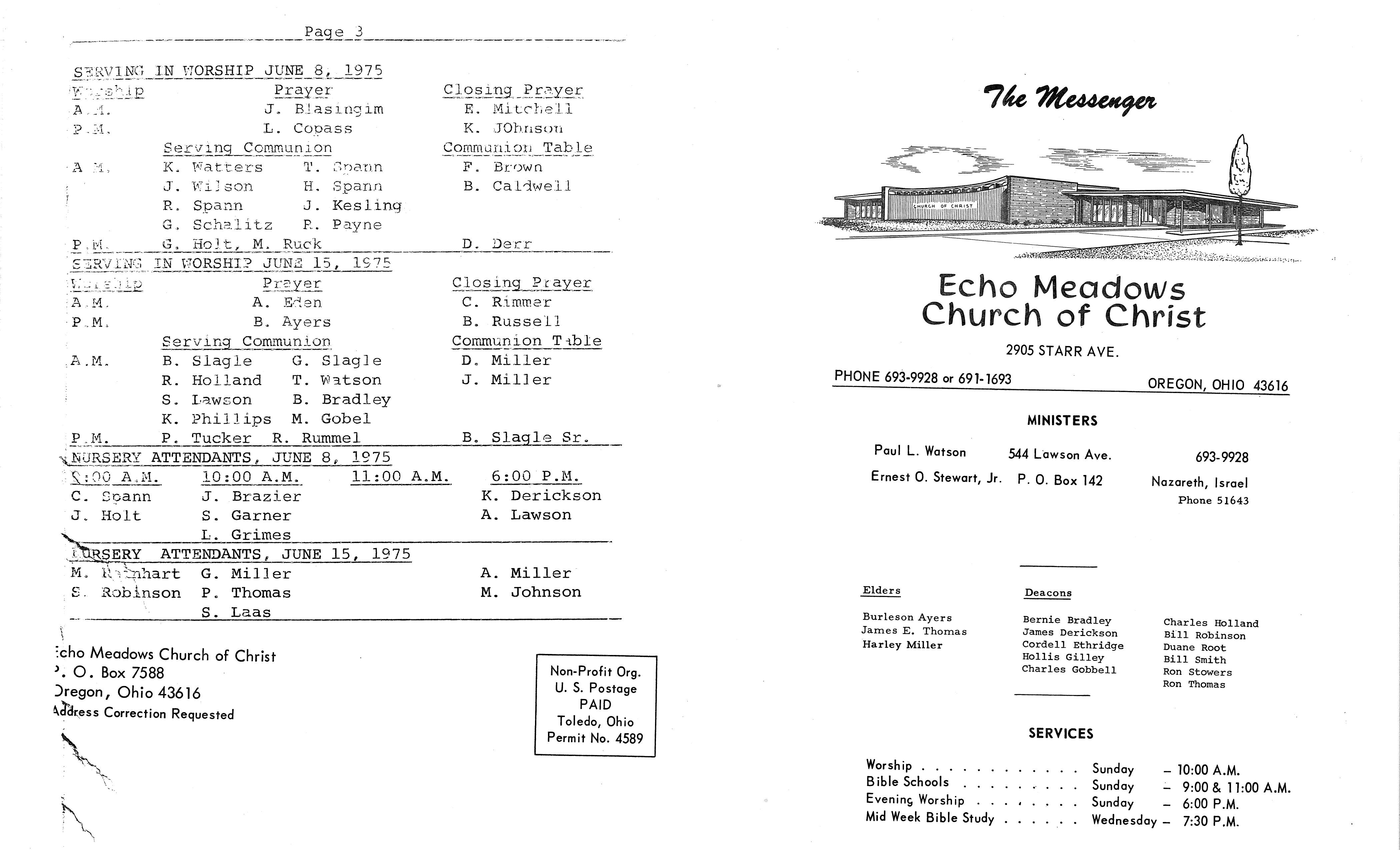 Scanned bulletin, page 1 of 1975-06-08.pdf