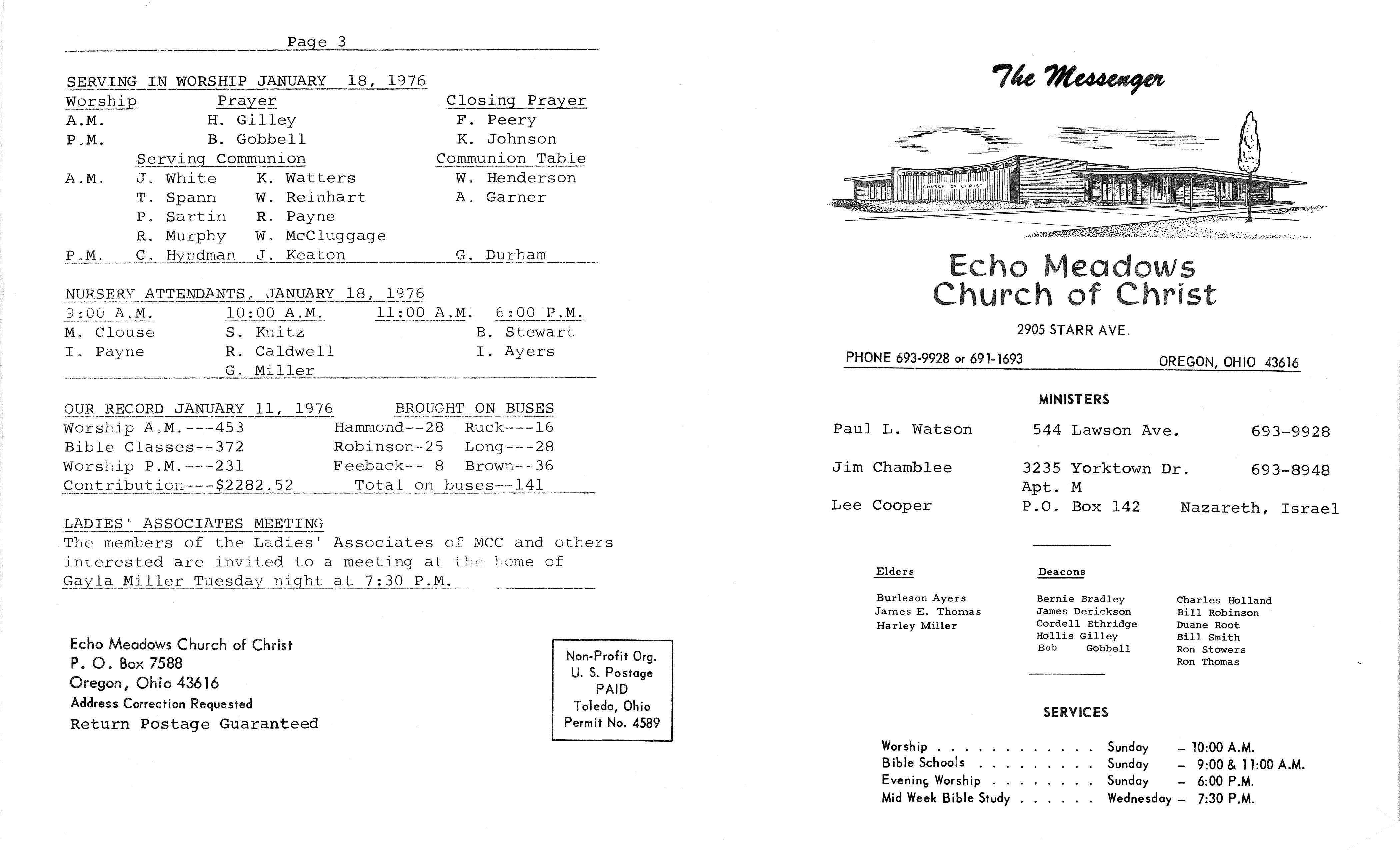 Scanned bulletin, page 1 of 1976-01-18.pdf