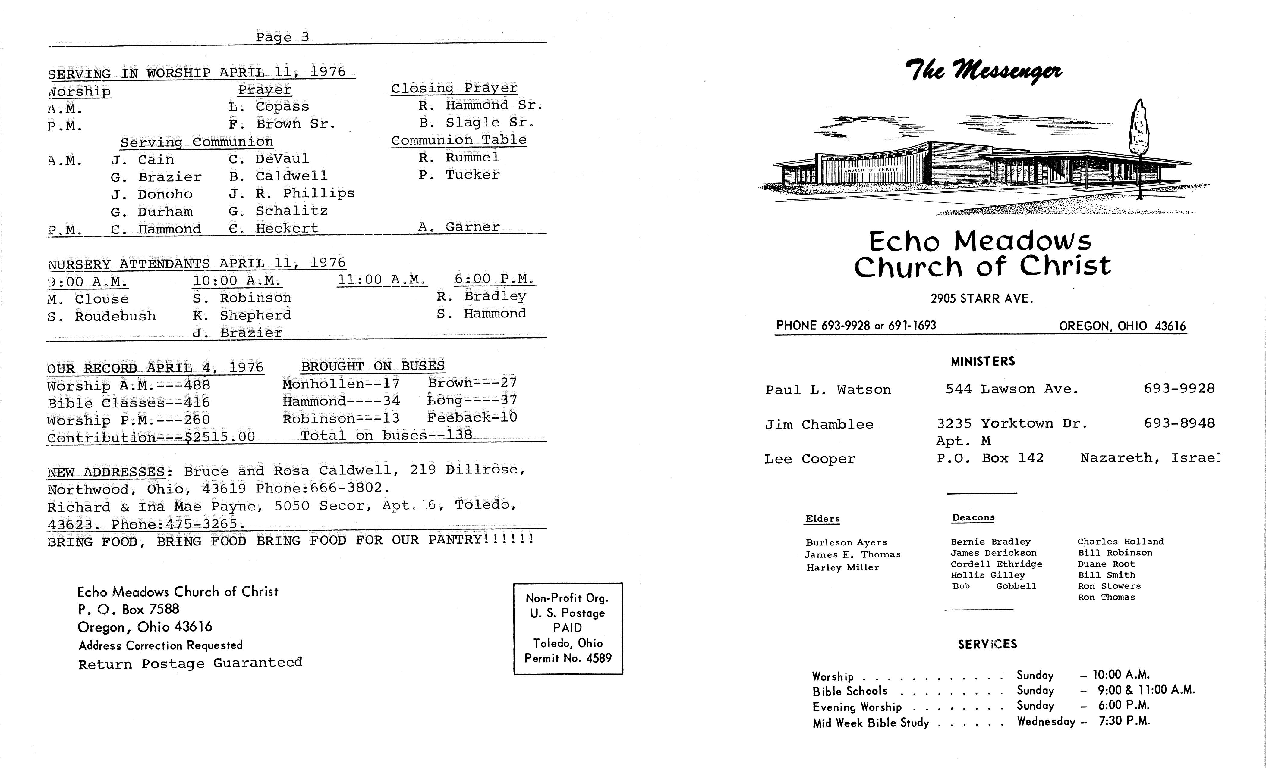 Scanned bulletin, page 1 of 1976-04-11.pdf