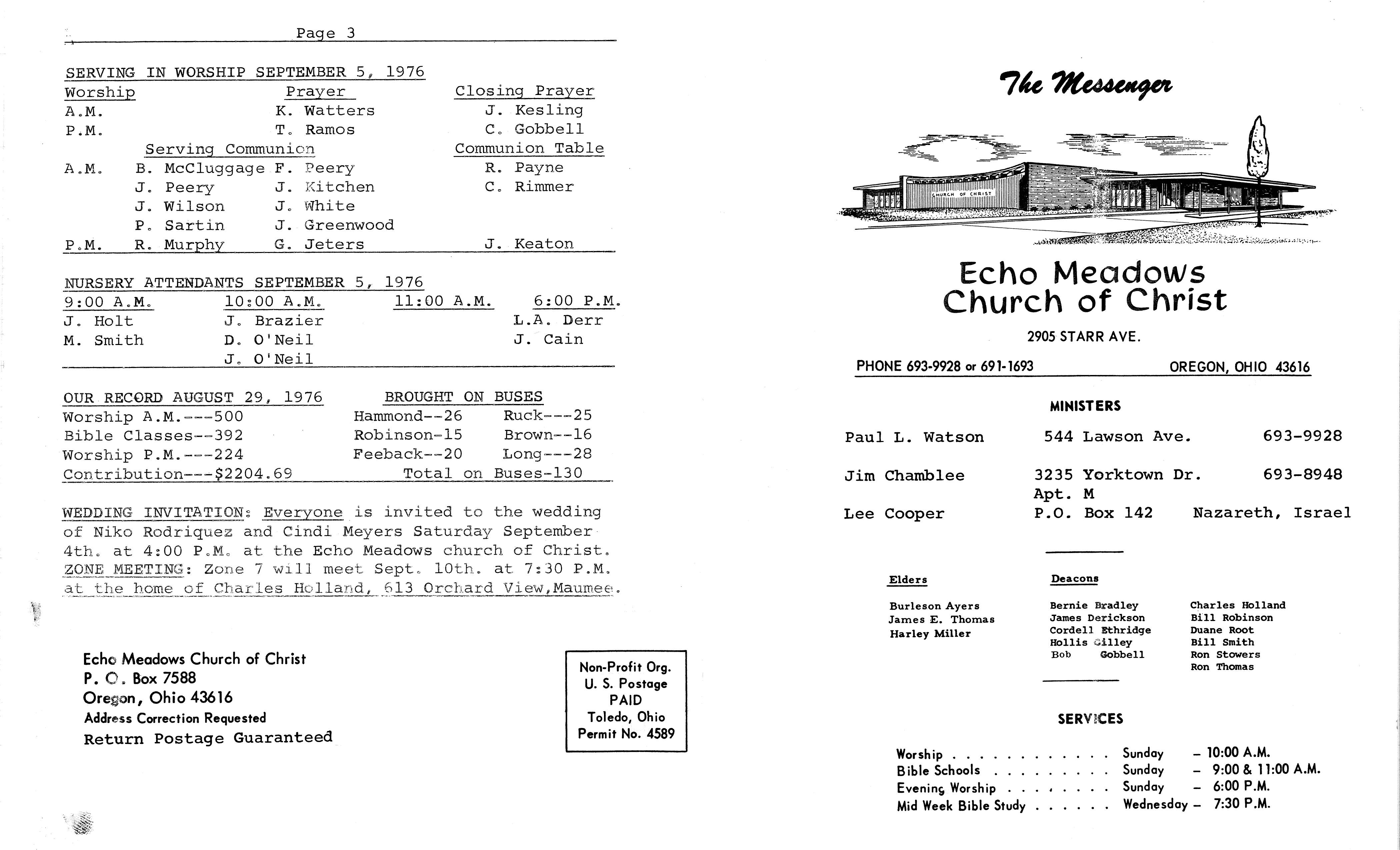 Scanned bulletin, page 1 of 1976-09-05.pdf