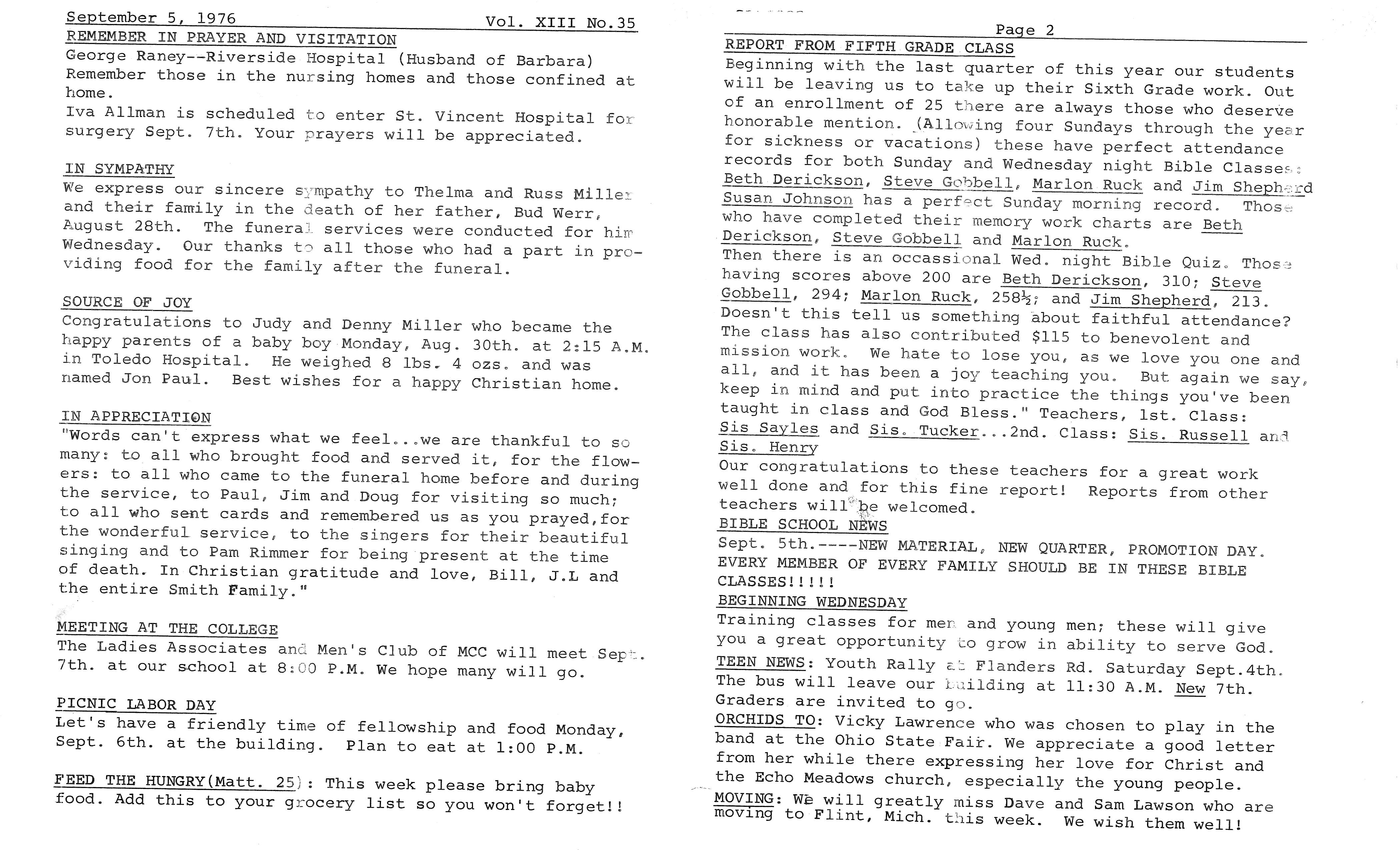 Scanned bulletin, page 2 of 1976-09-05.pdf