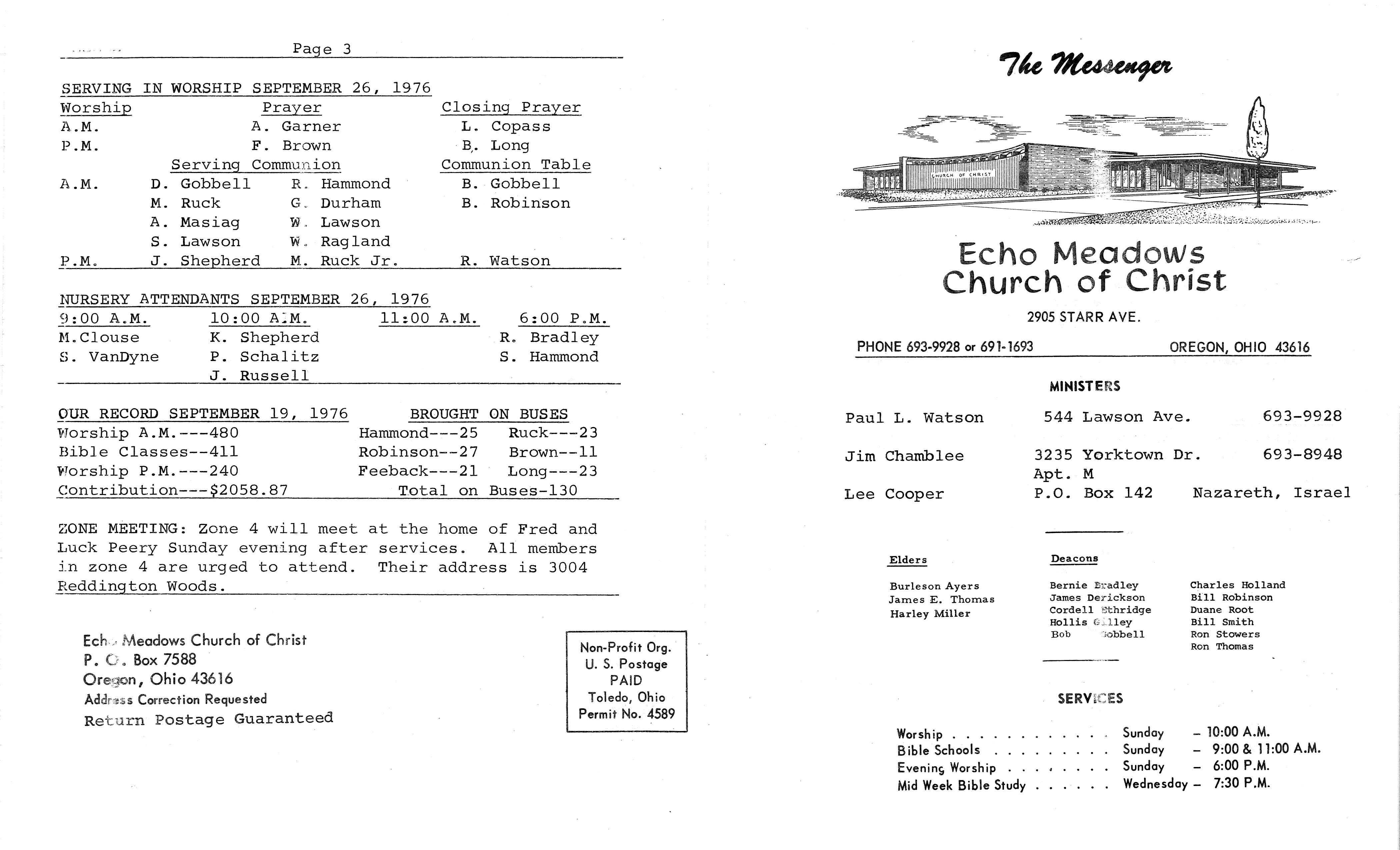Scanned bulletin, page 1 of 1976-09-26.pdf