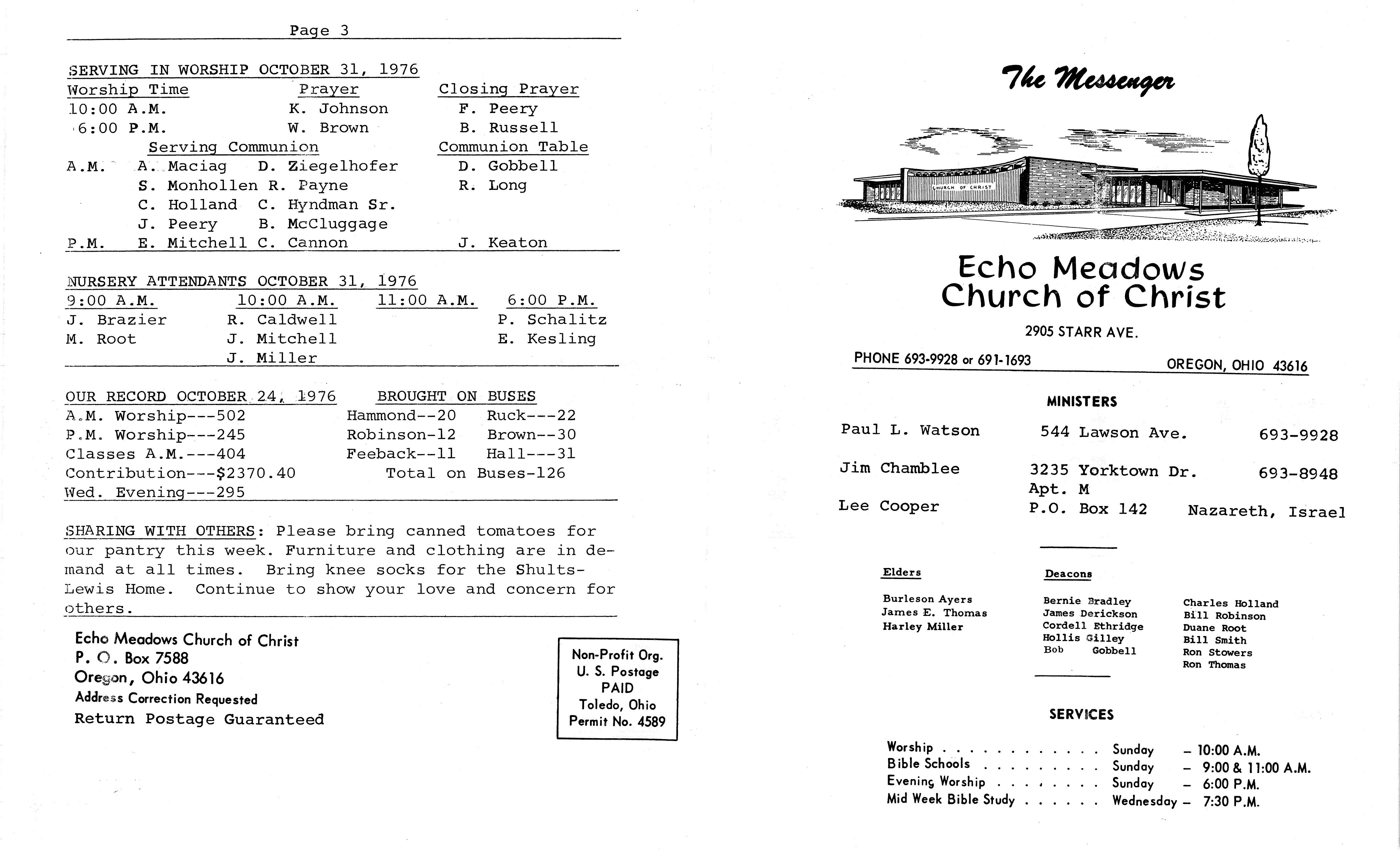 Scanned bulletin, page 1 of 1976-10-31.pdf
