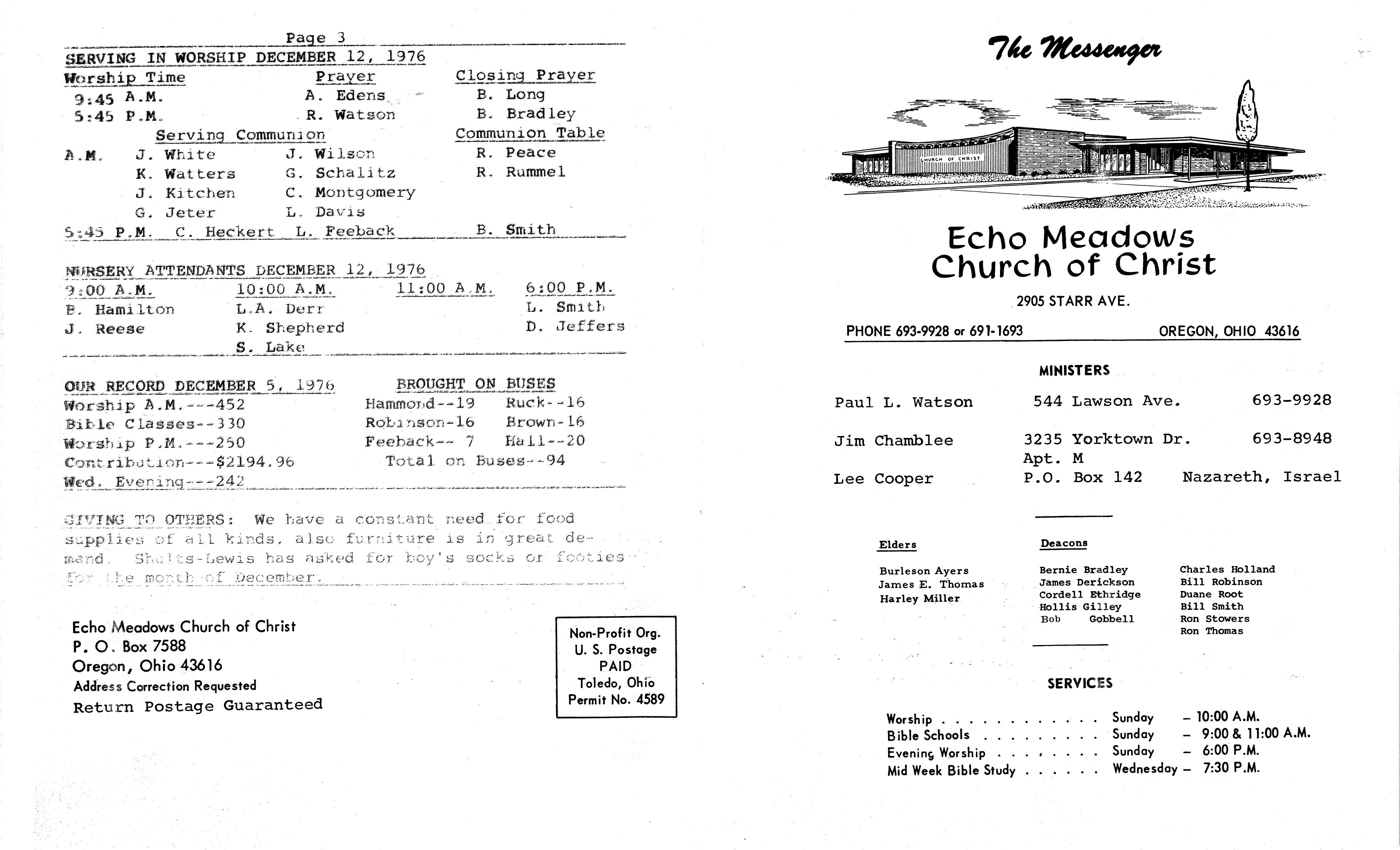 Scanned bulletin, page 1 of 1976-12-12.pdf