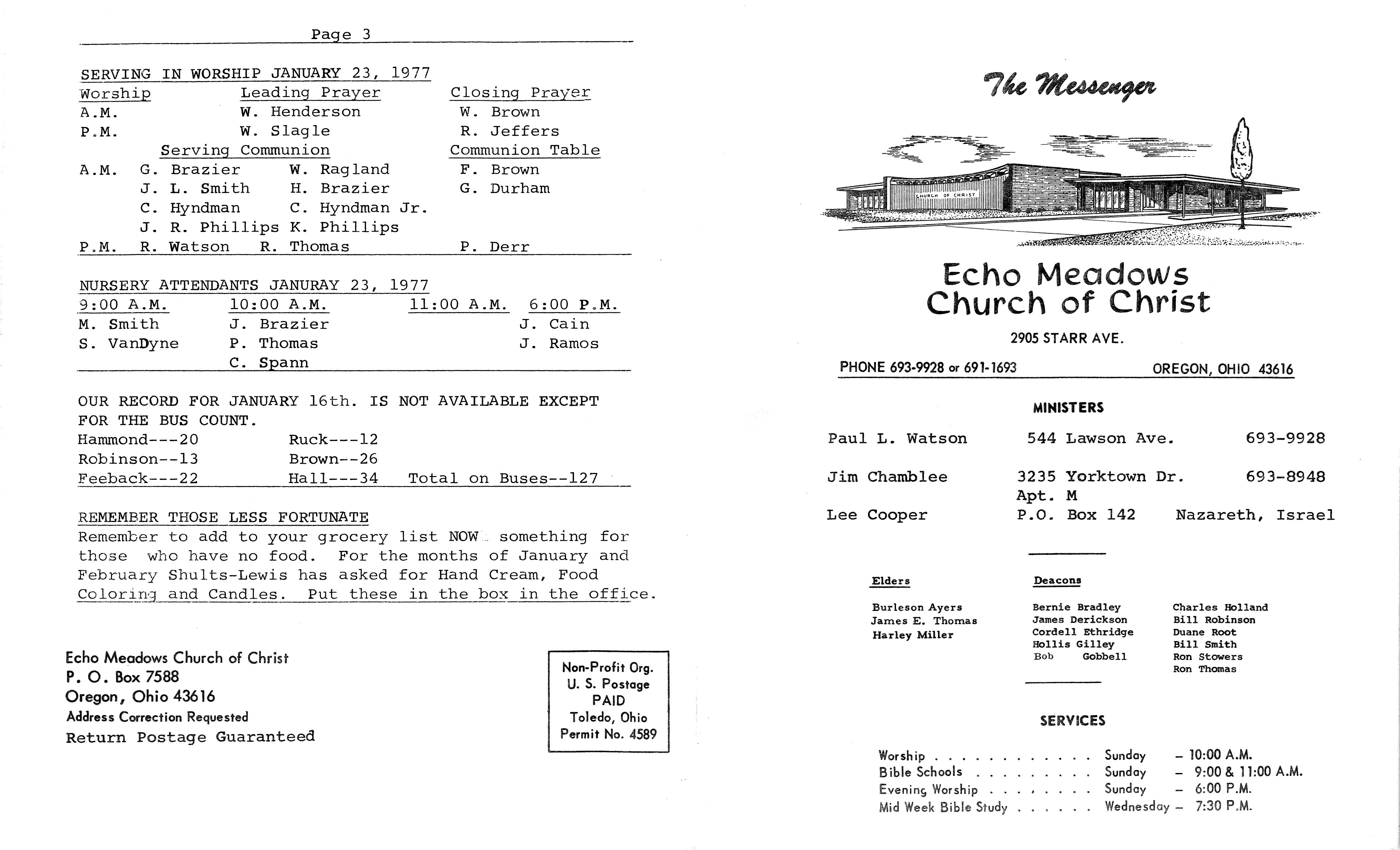 Scanned bulletin, page 1 of 1977-01-23.pdf
