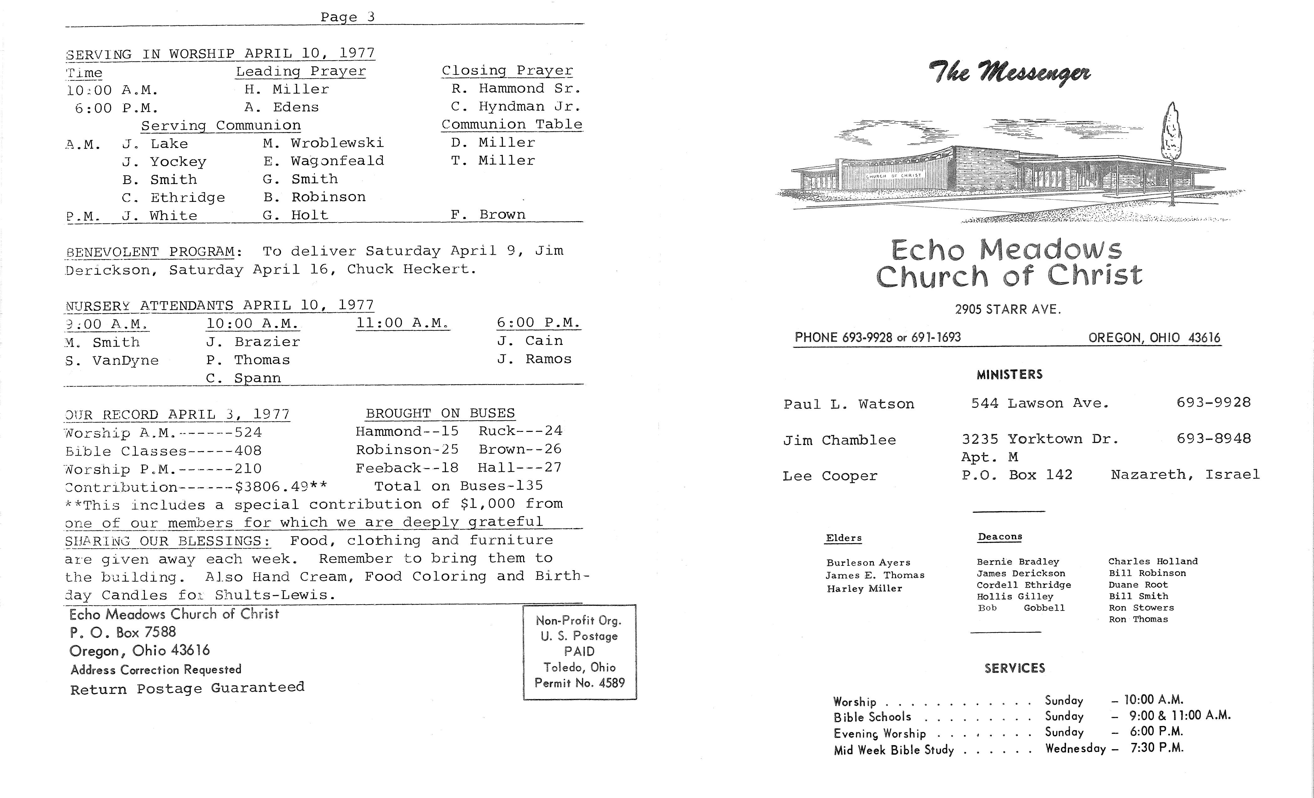 Scanned bulletin, page 1 of 1977-04-10.pdf