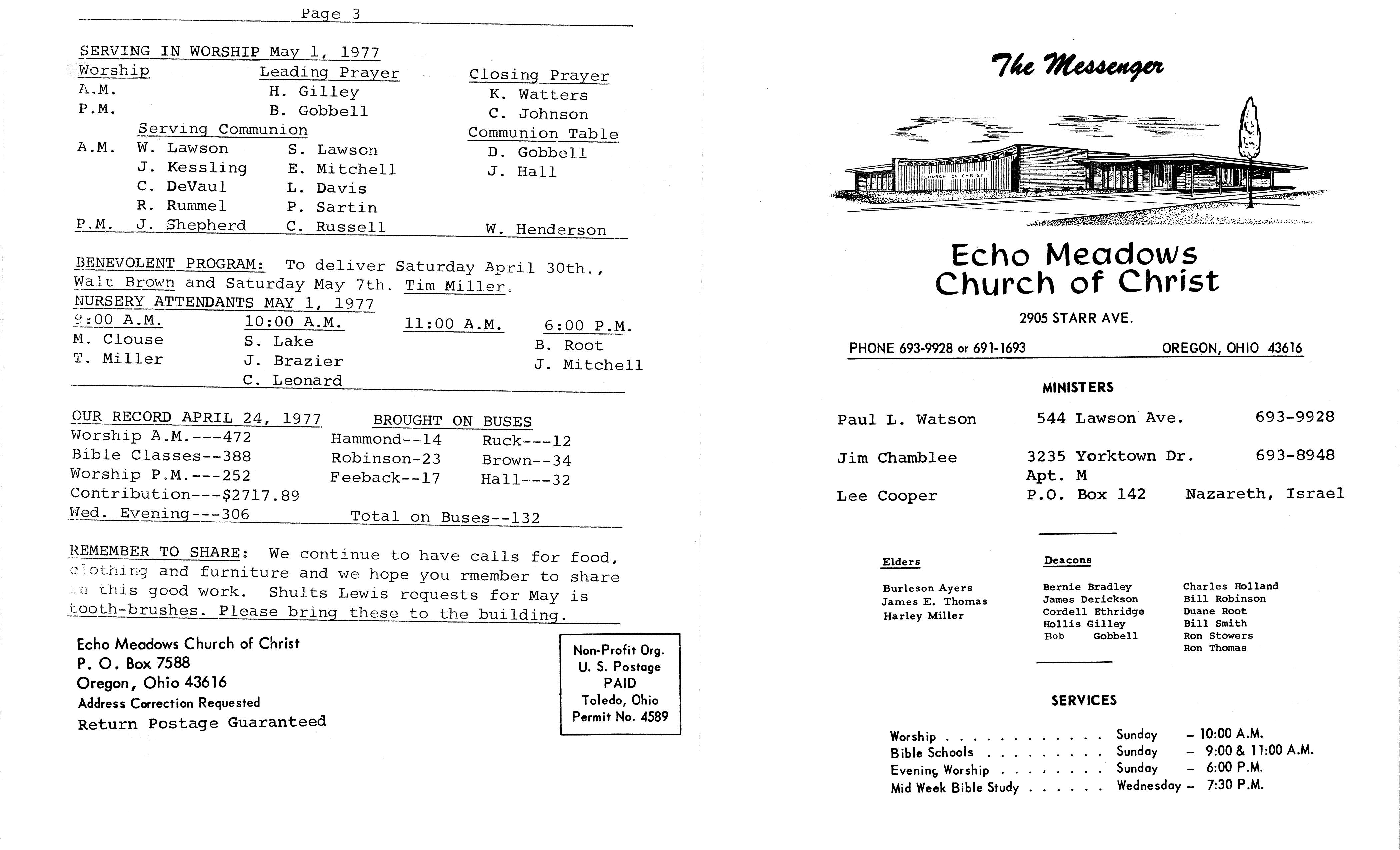 Scanned bulletin, page 1 of 1977-05-01.pdf