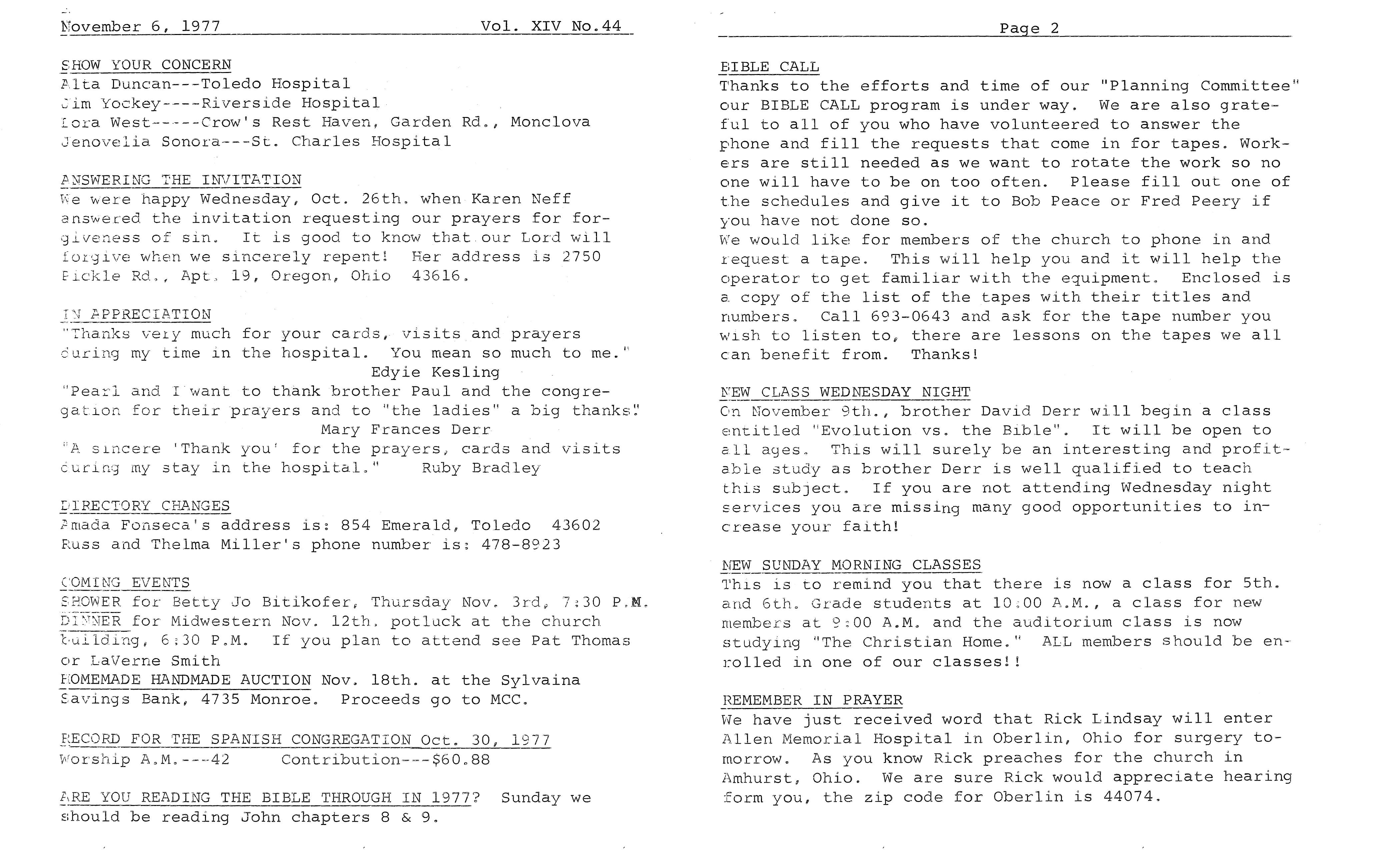 Scanned bulletin, page 2 of 1977-11-06.pdf