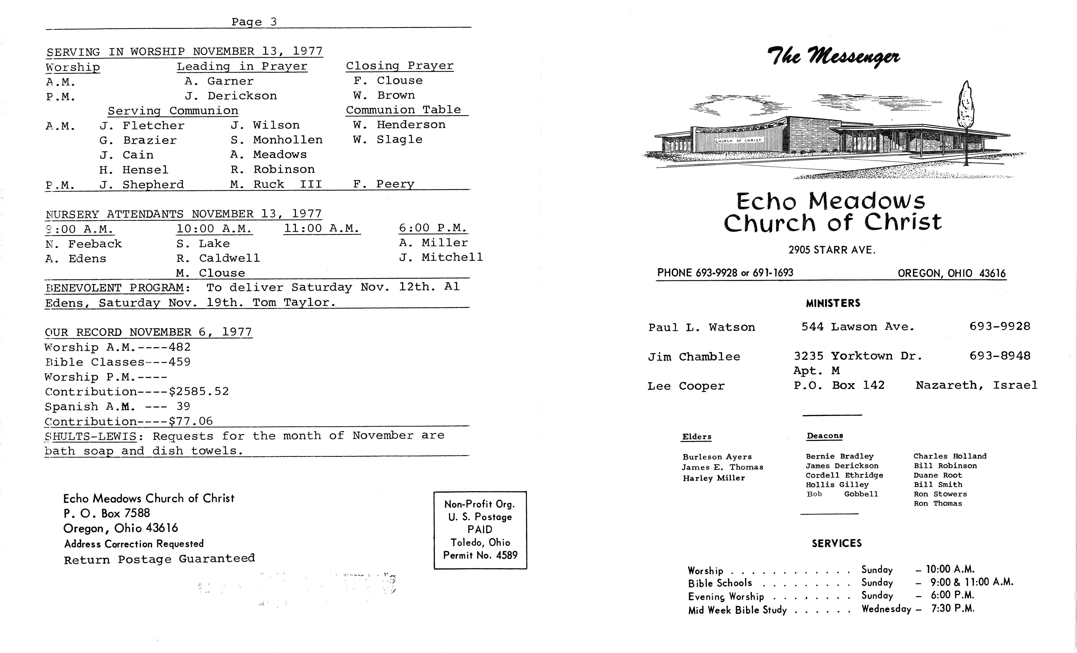 Scanned bulletin, page 1 of 1977-11-13.pdf
