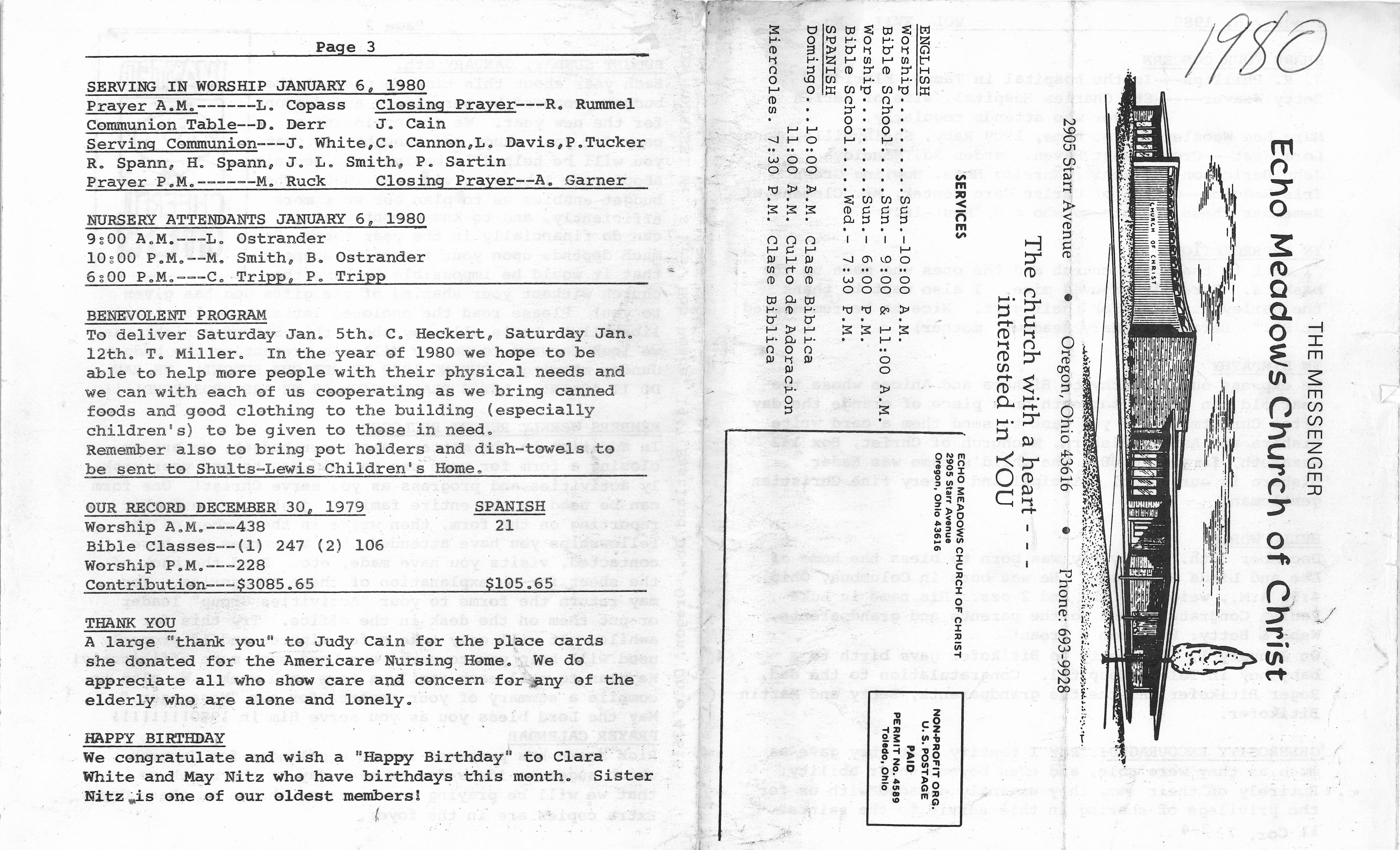 Scanned bulletin, page 1 of 1980-01-06.pdf