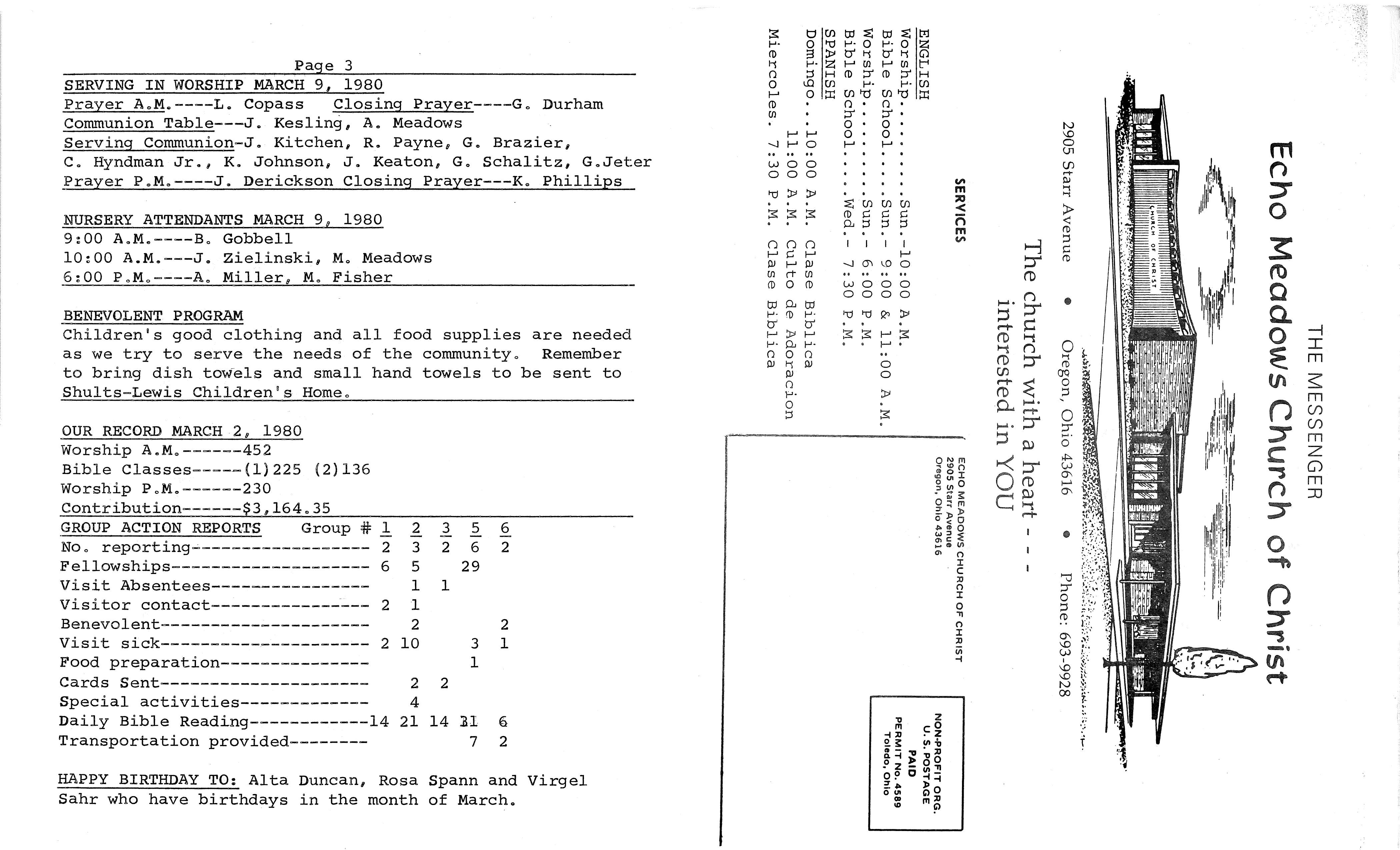 Scanned bulletin, page 1 of 1980-03-09.pdf