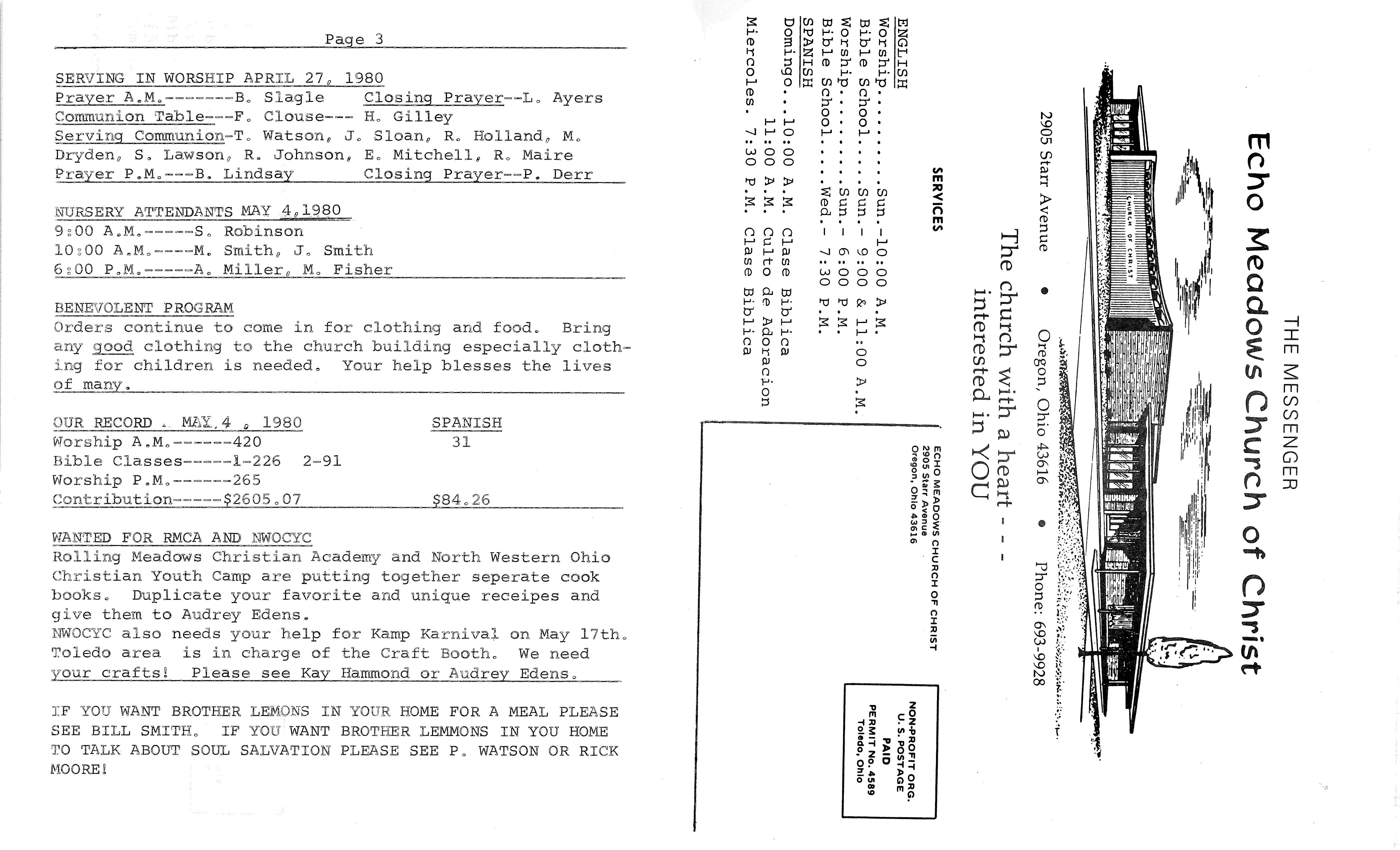 Scanned bulletin, page 1 of 1980-05-04.pdf