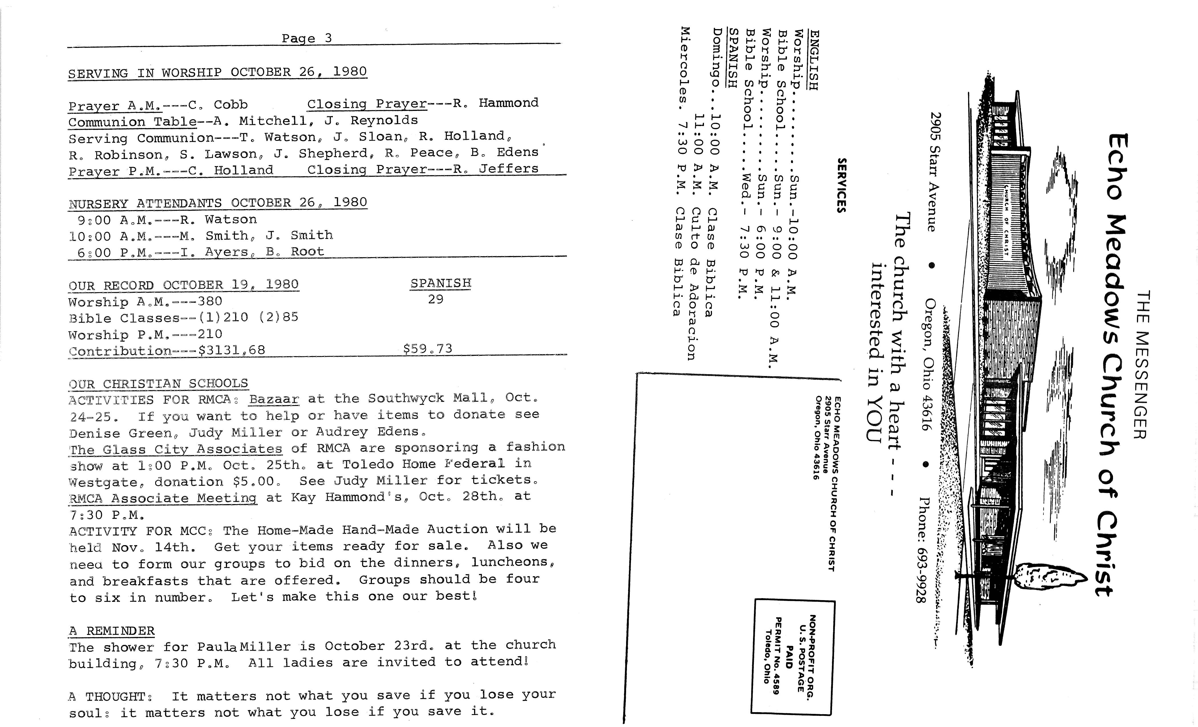 Scanned bulletin, page 1 of 1980-10-26.pdf