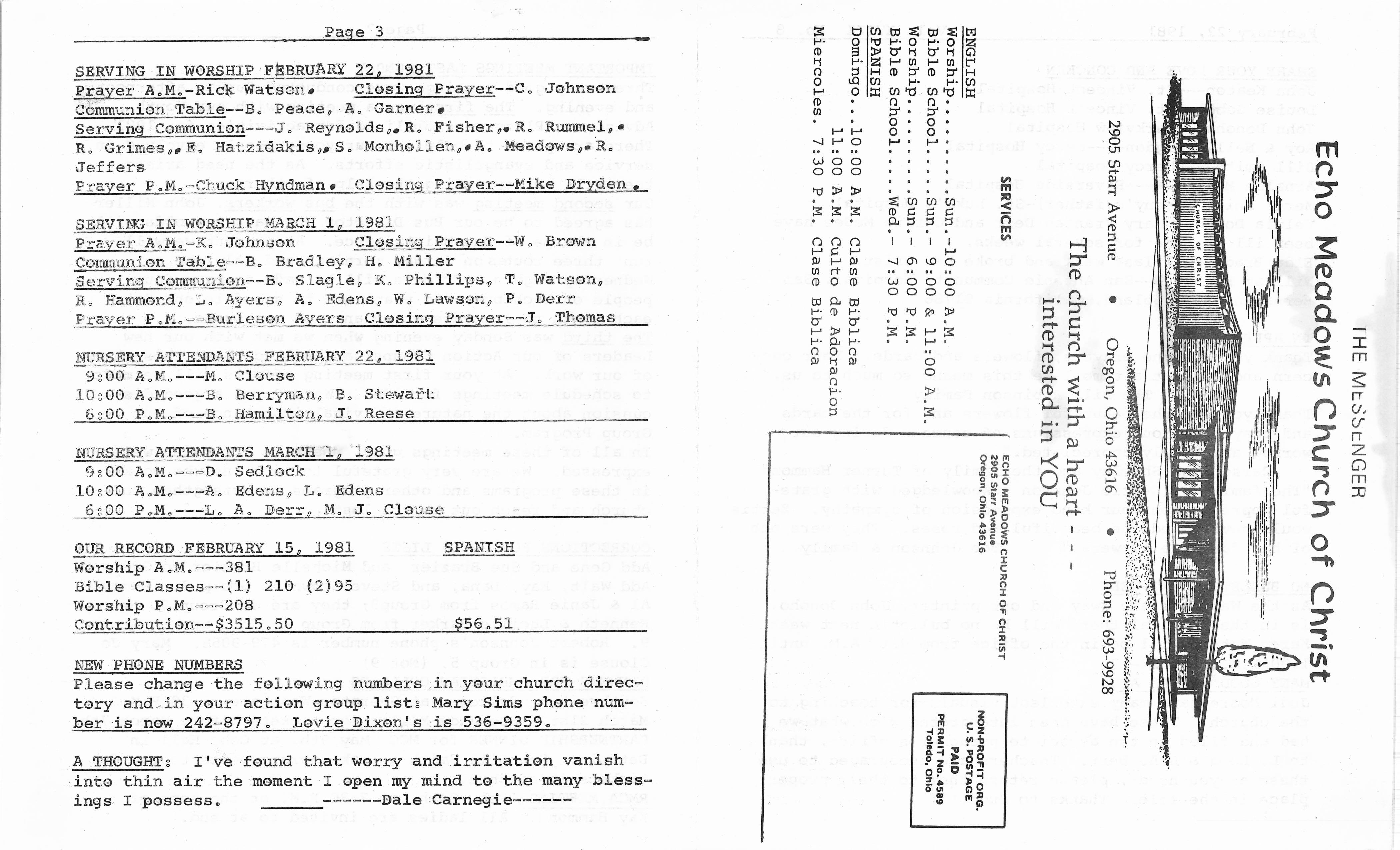 Scanned bulletin, page 1 of 1981-02-22.pdf