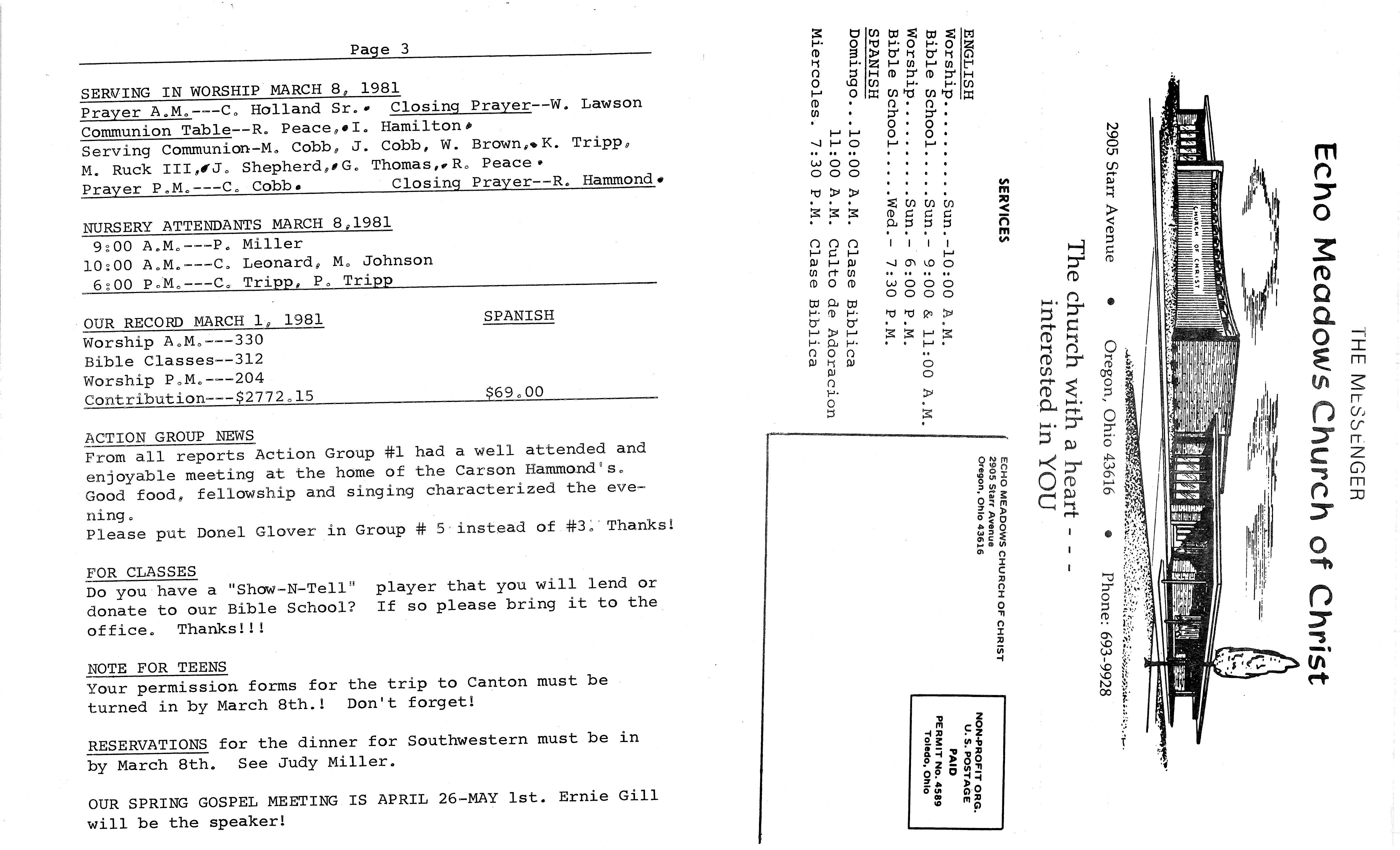 Scanned bulletin, page 1 of 1981-03-08.pdf