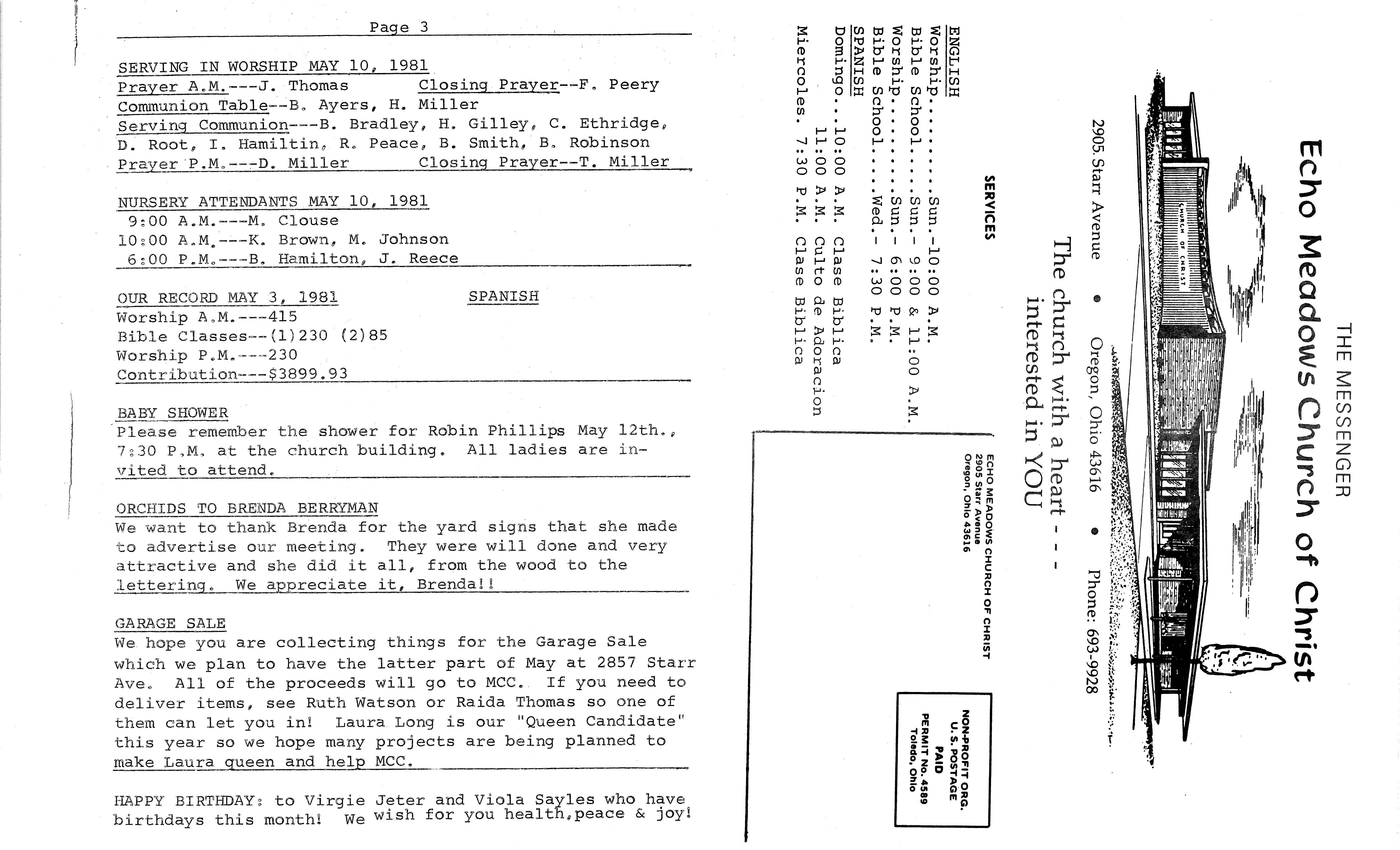 Scanned bulletin, page 1 of 1981-05-10.pdf