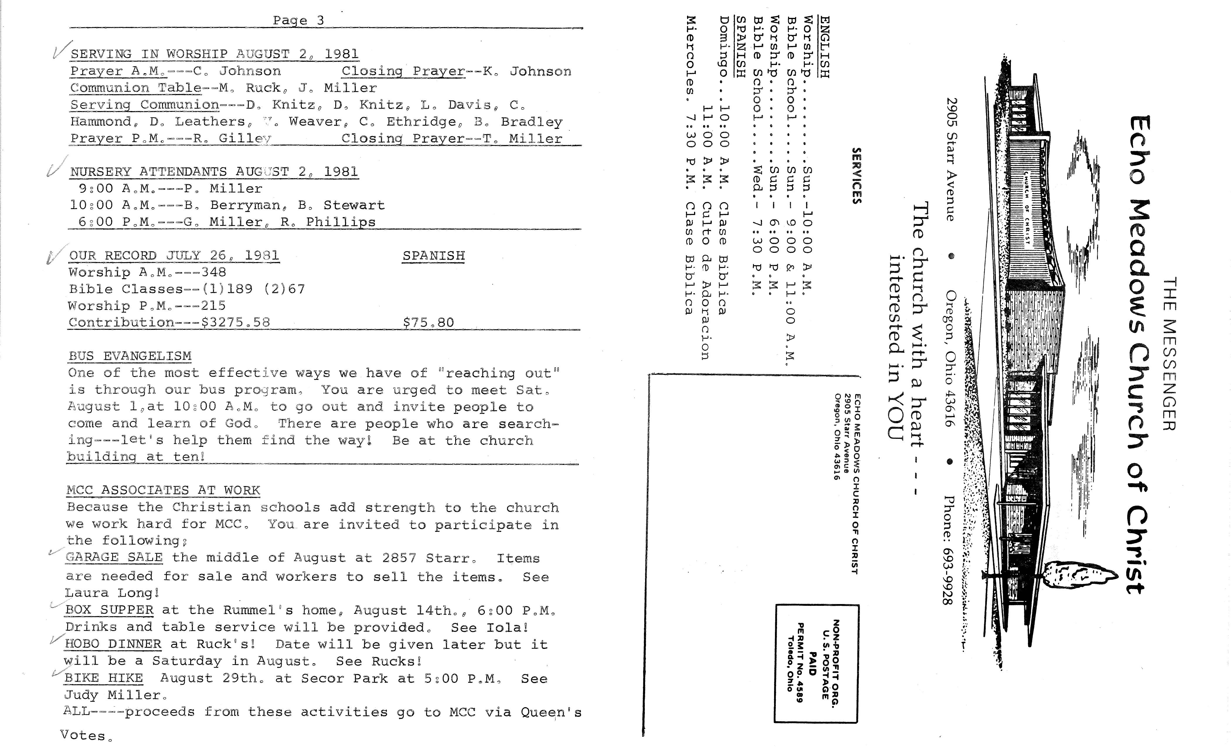 Scanned bulletin, page 1 of 1981-08-02.pdf