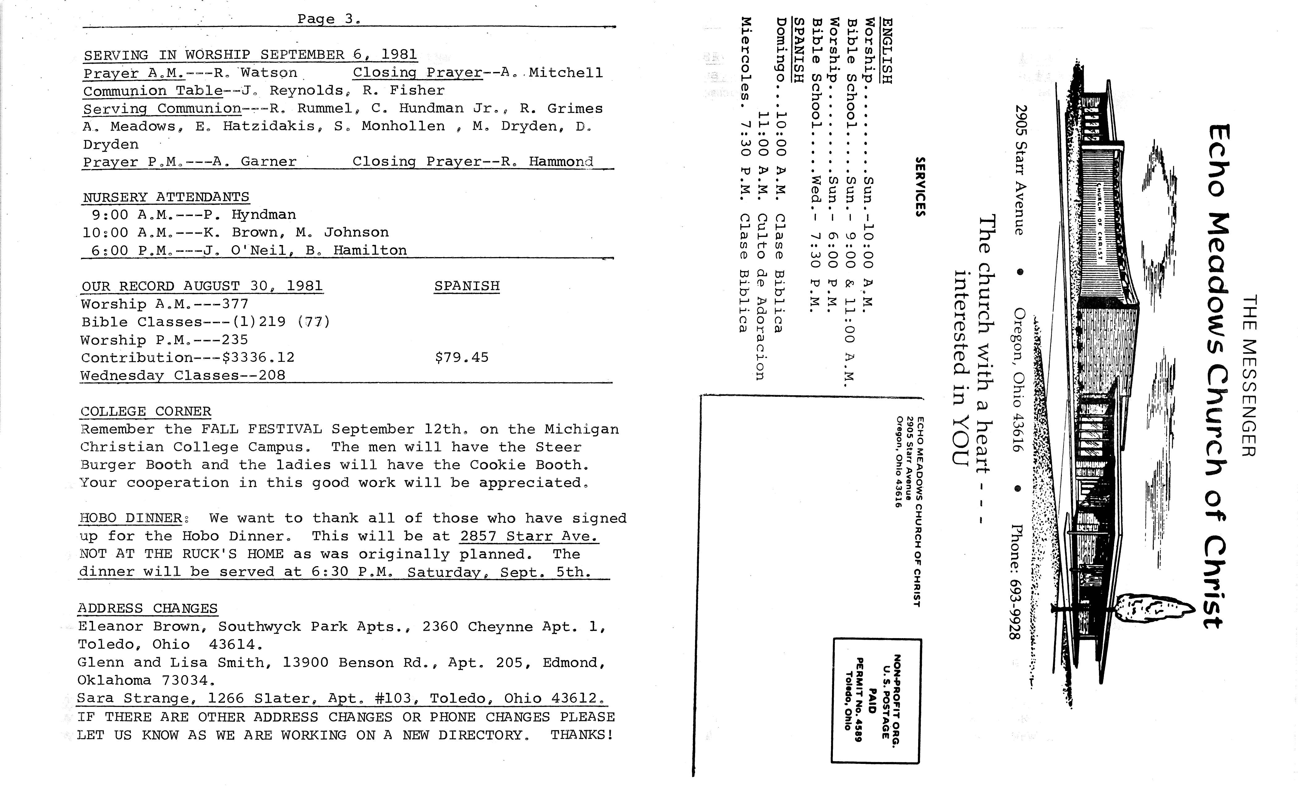 Scanned bulletin, page 1 of 1981-09-06.pdf