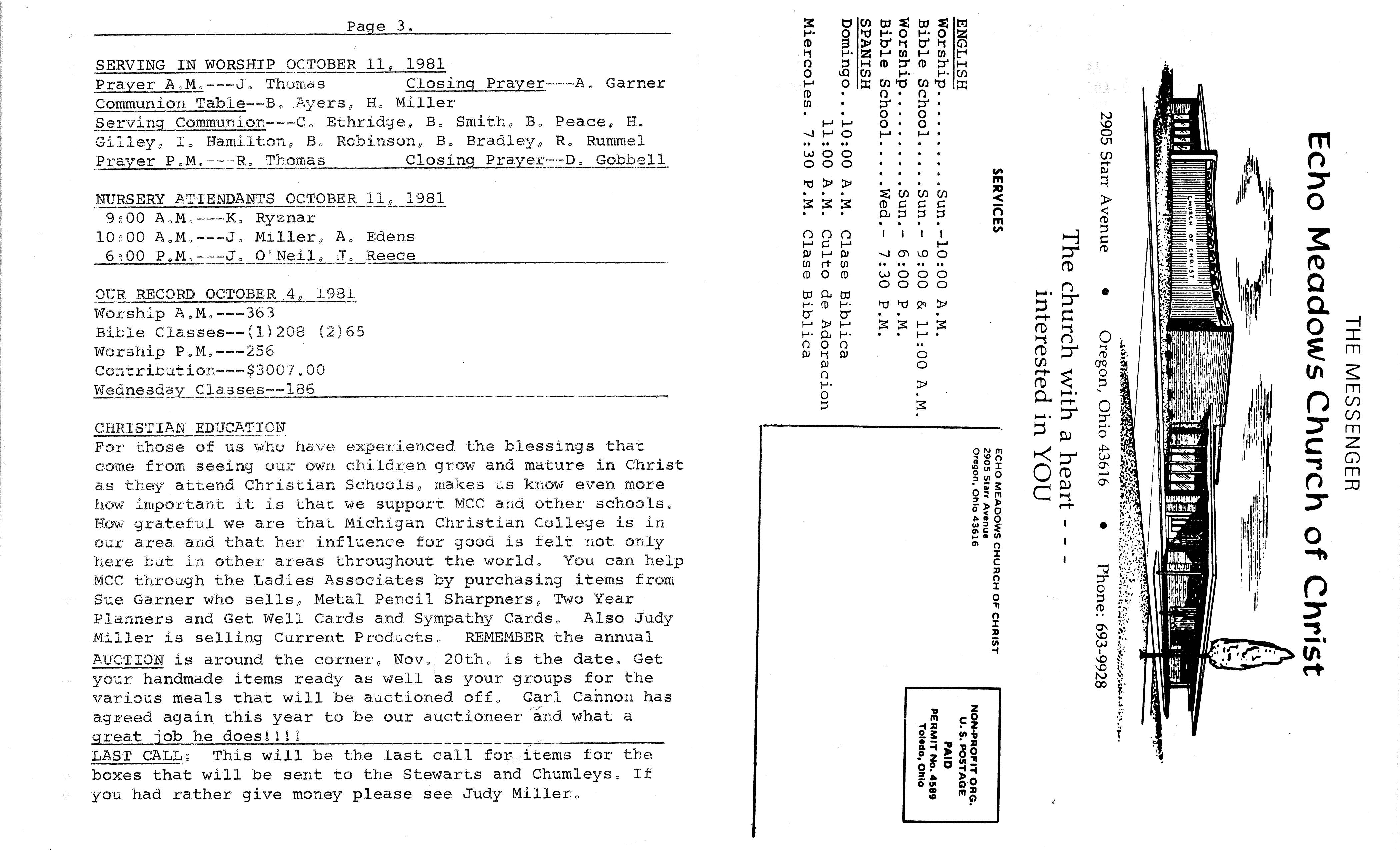 Scanned bulletin, page 1 of 1981-10-11.pdf