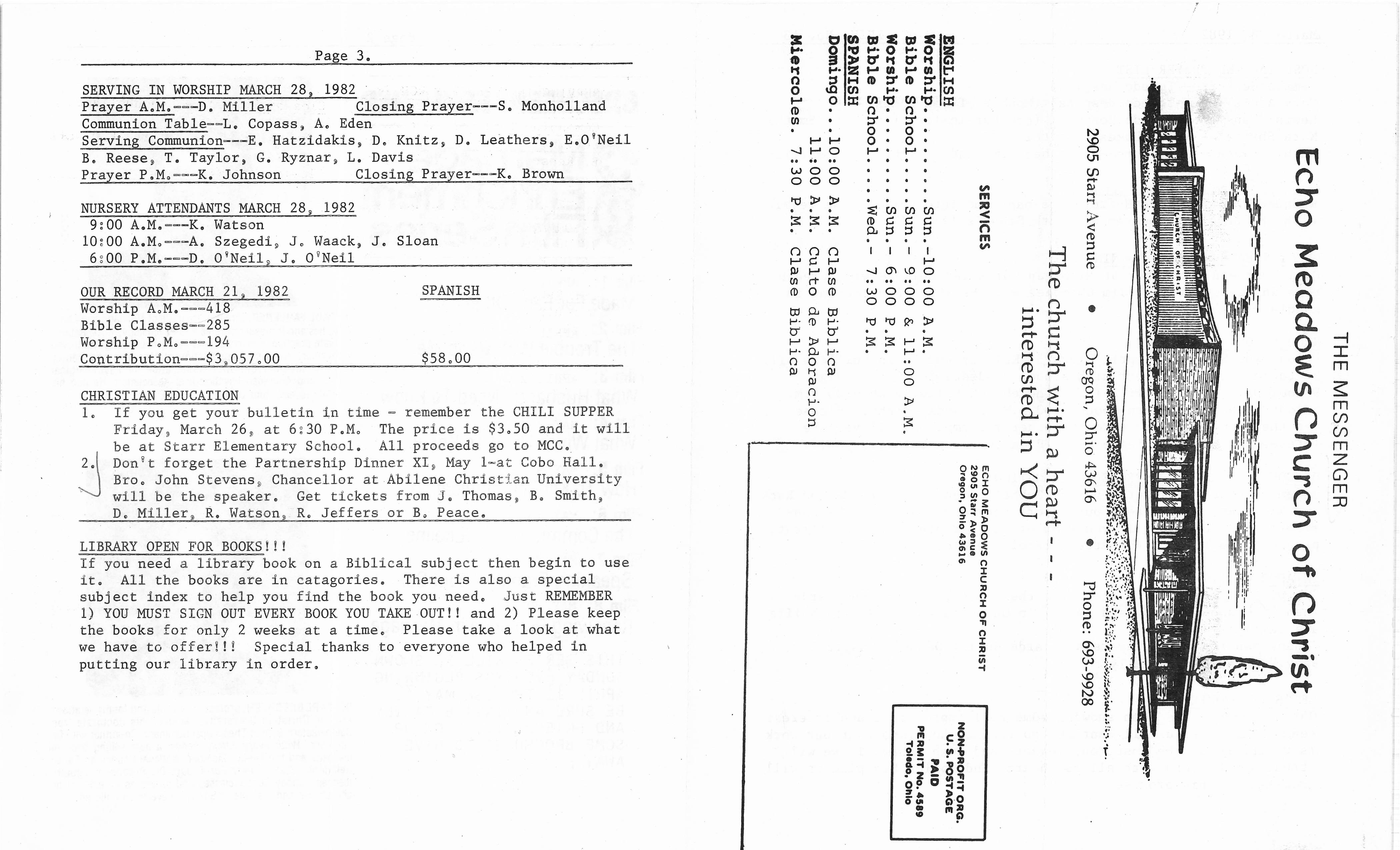 Scanned bulletin, page 1 of 1982-03-28.pdf