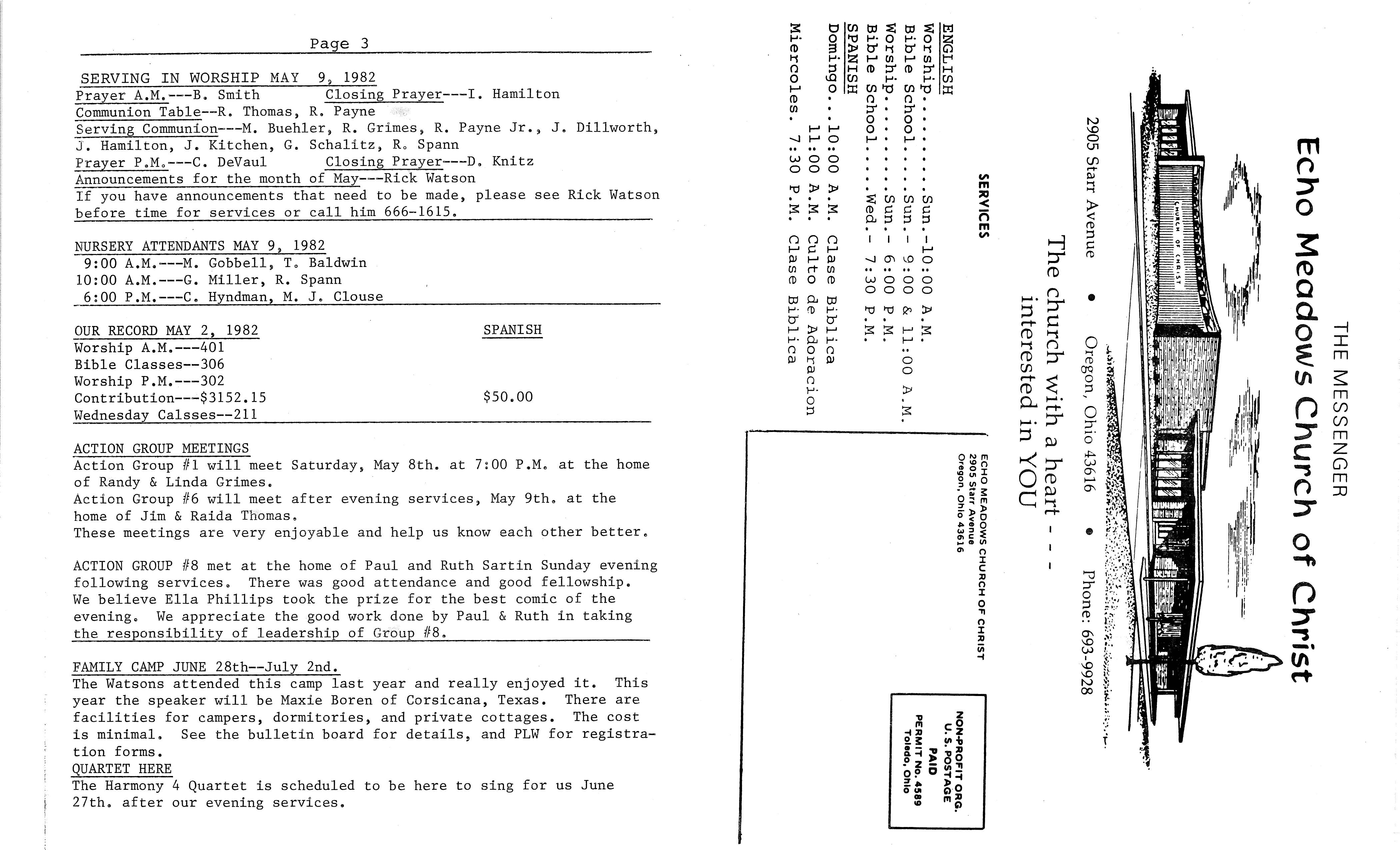Scanned bulletin, page 1 of 1982-05-09.pdf