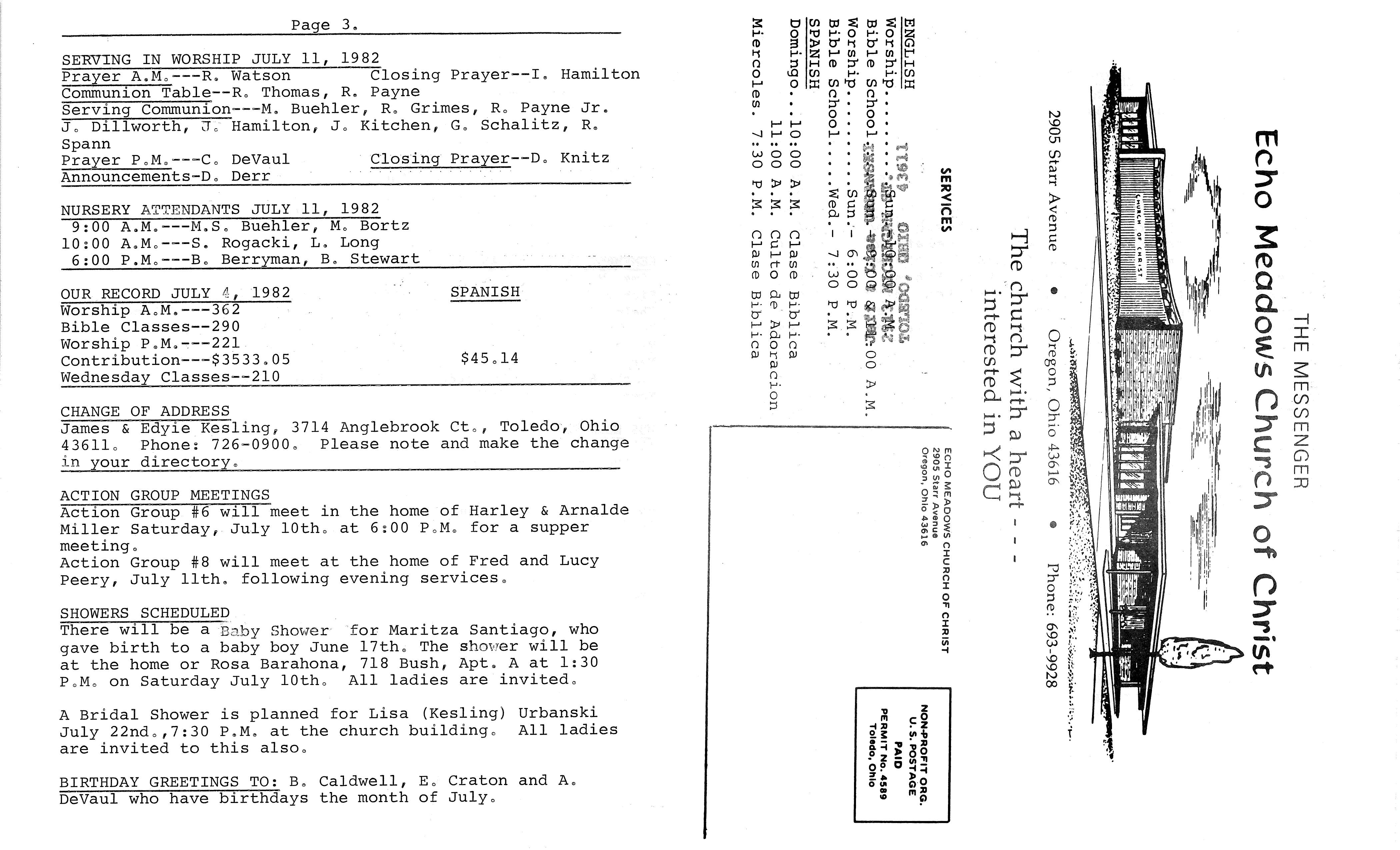 Scanned bulletin, page 1 of 1982-07-11.pdf