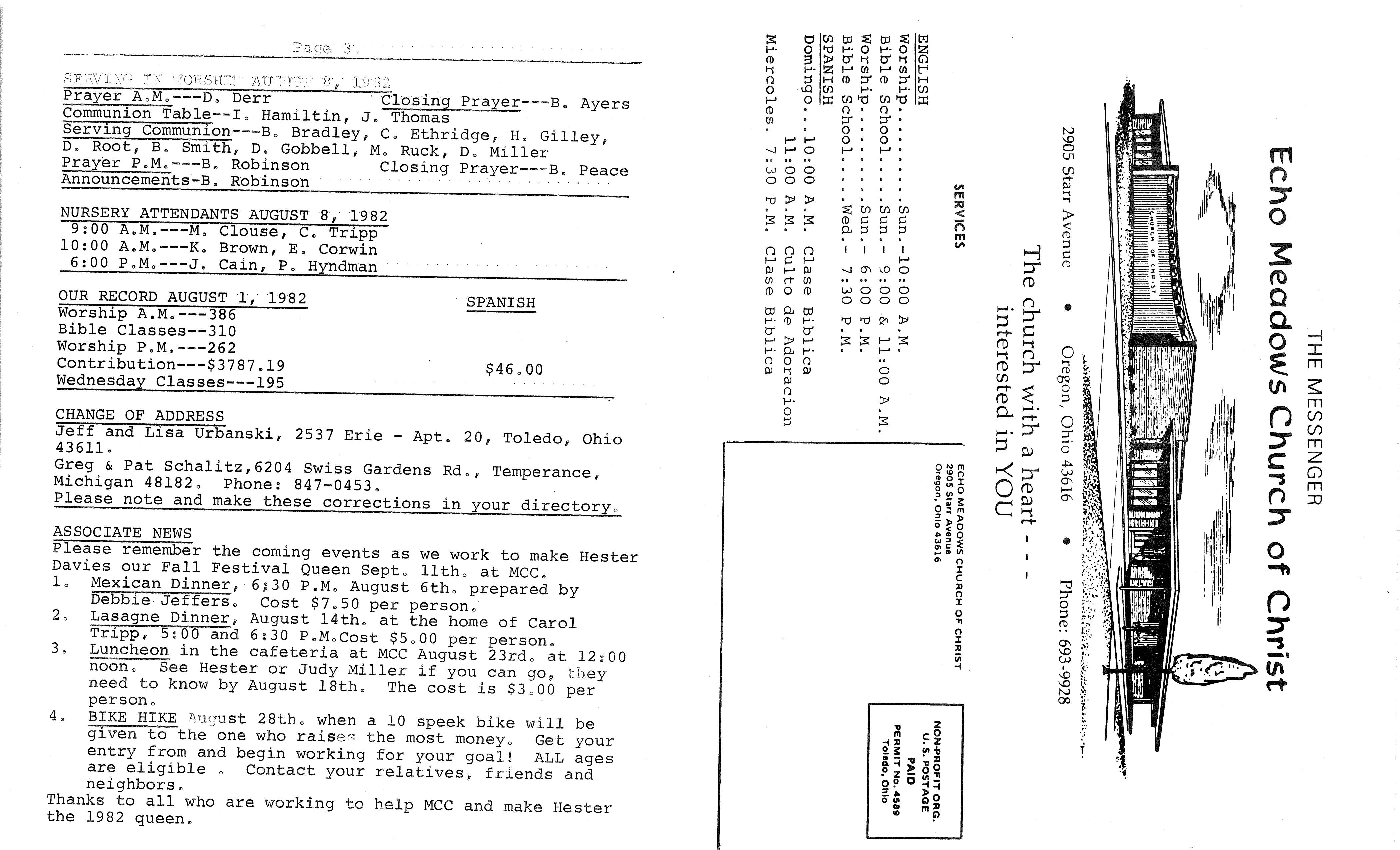 Scanned bulletin, page 1 of 1982-08-08.pdf