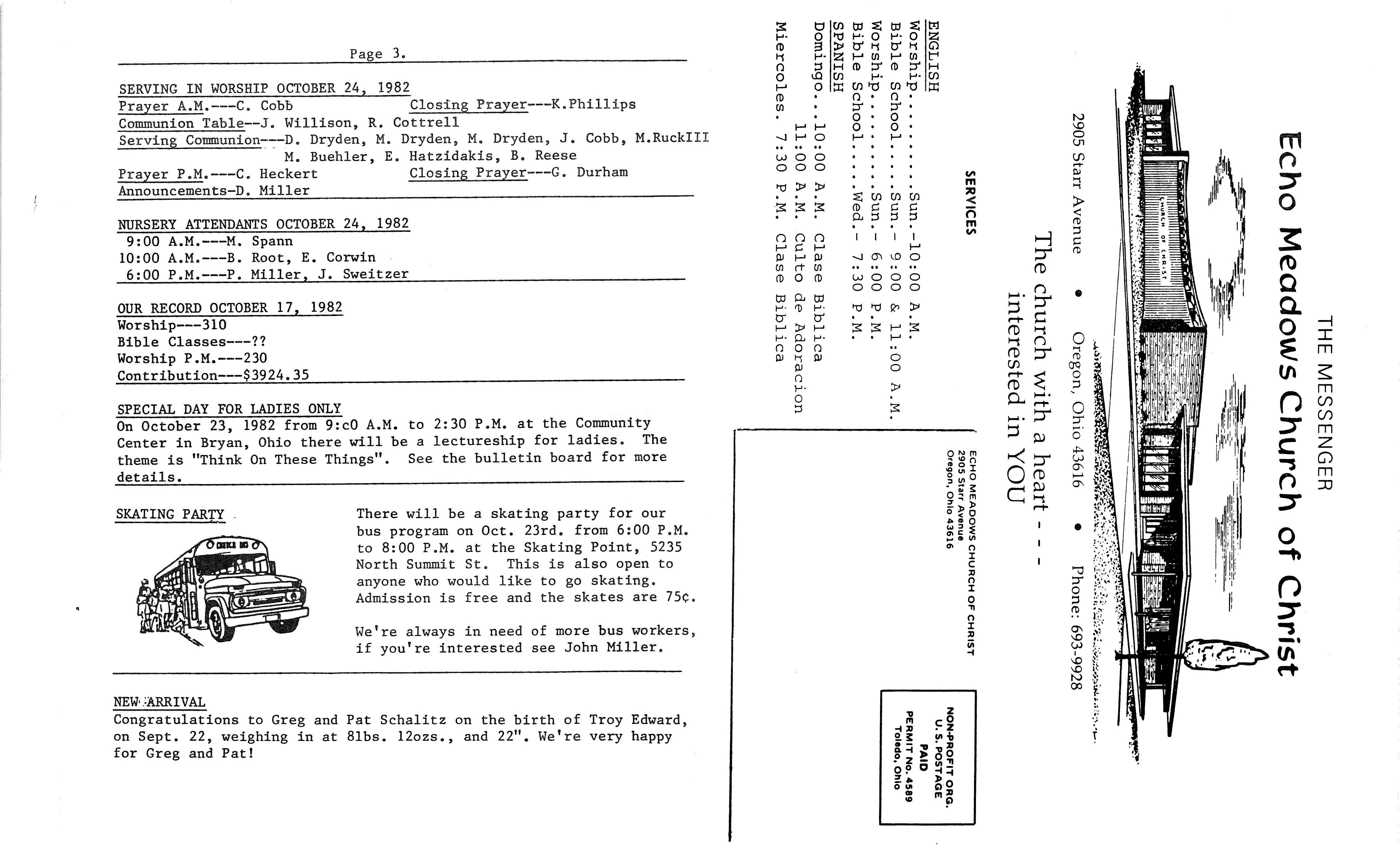 Scanned bulletin, page 1 of 1982-10-24.pdf