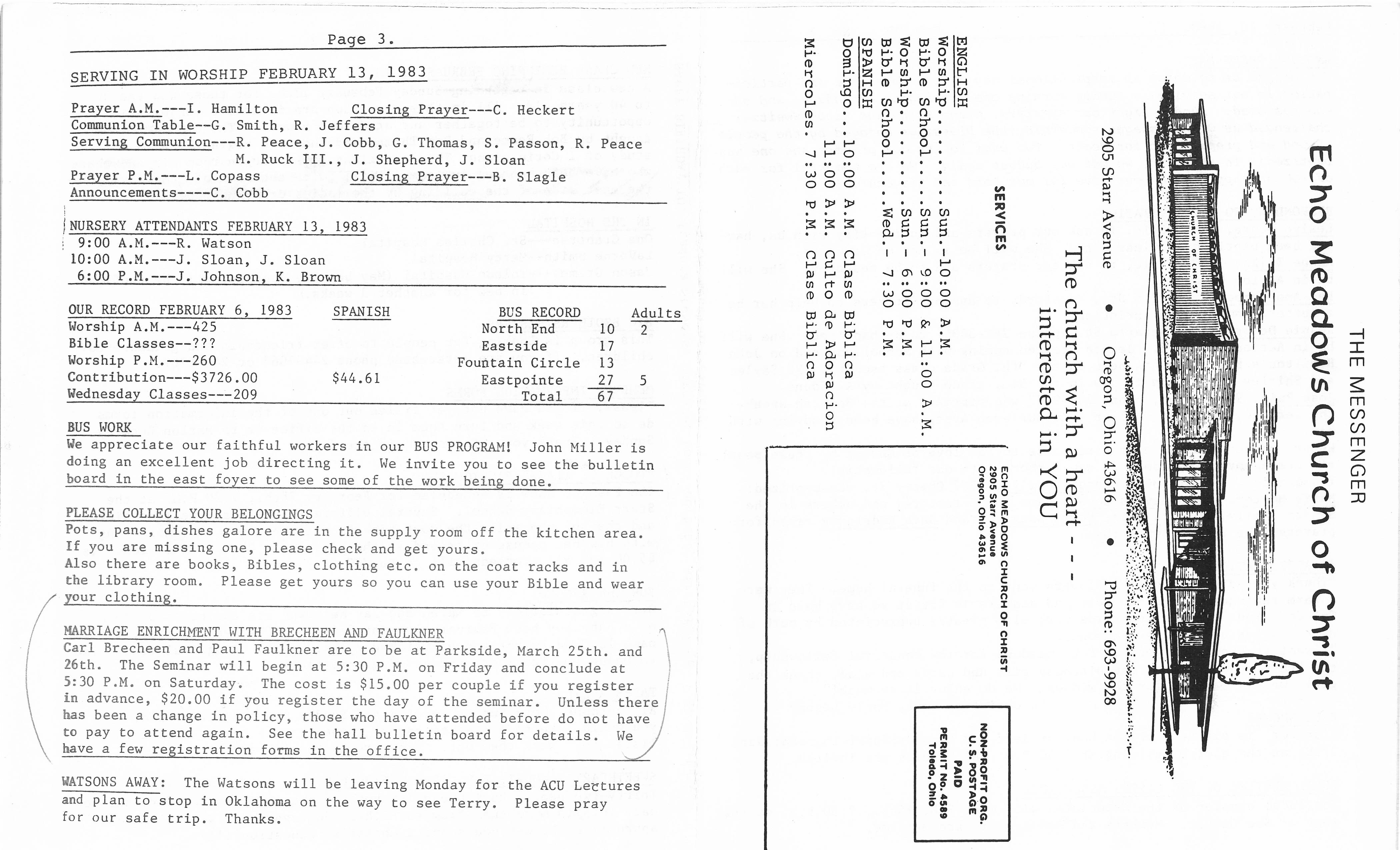 Scanned bulletin, page 1 of 1983-02-13.pdf