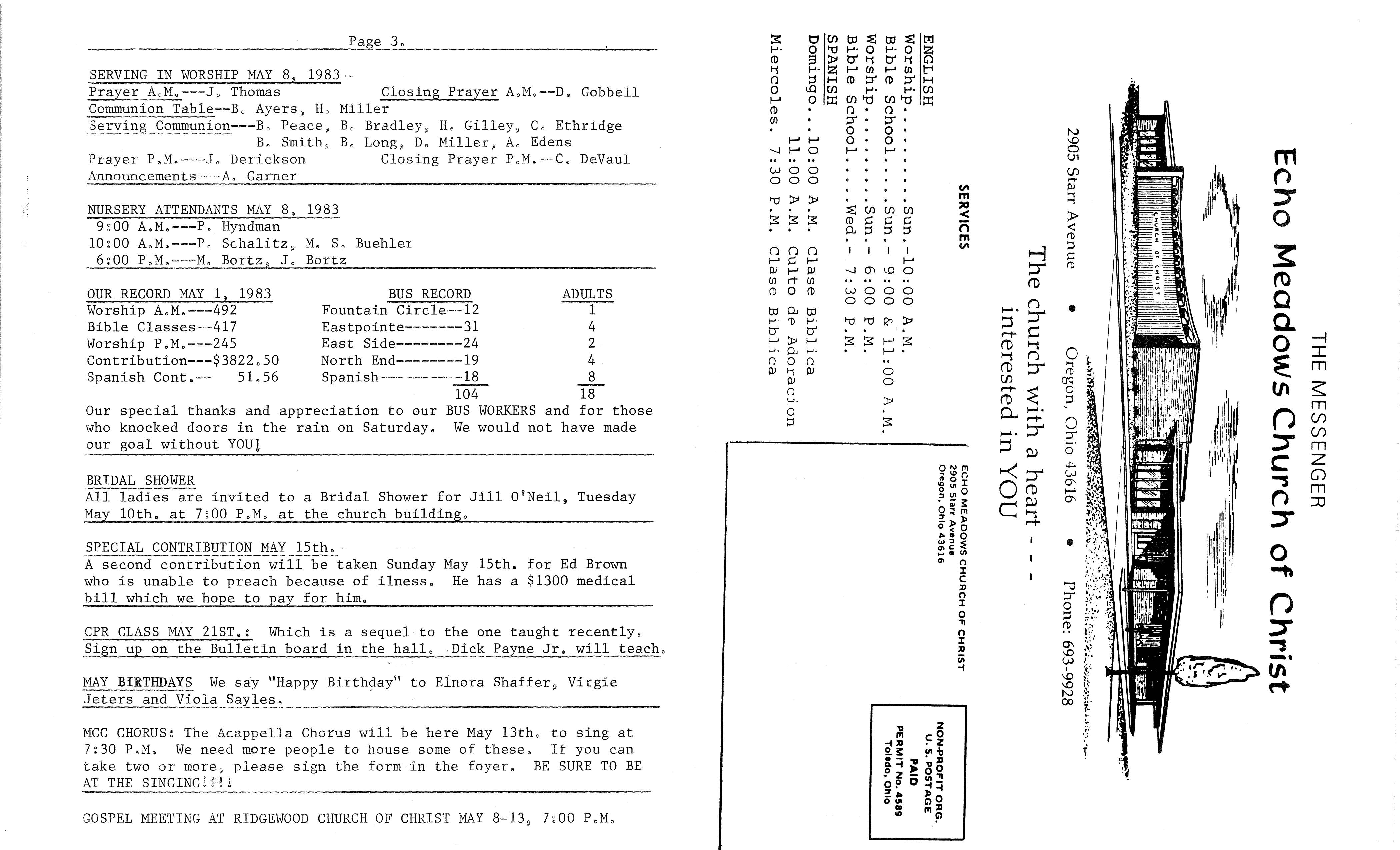 Scanned bulletin, page 1 of 1983-05-08.pdf