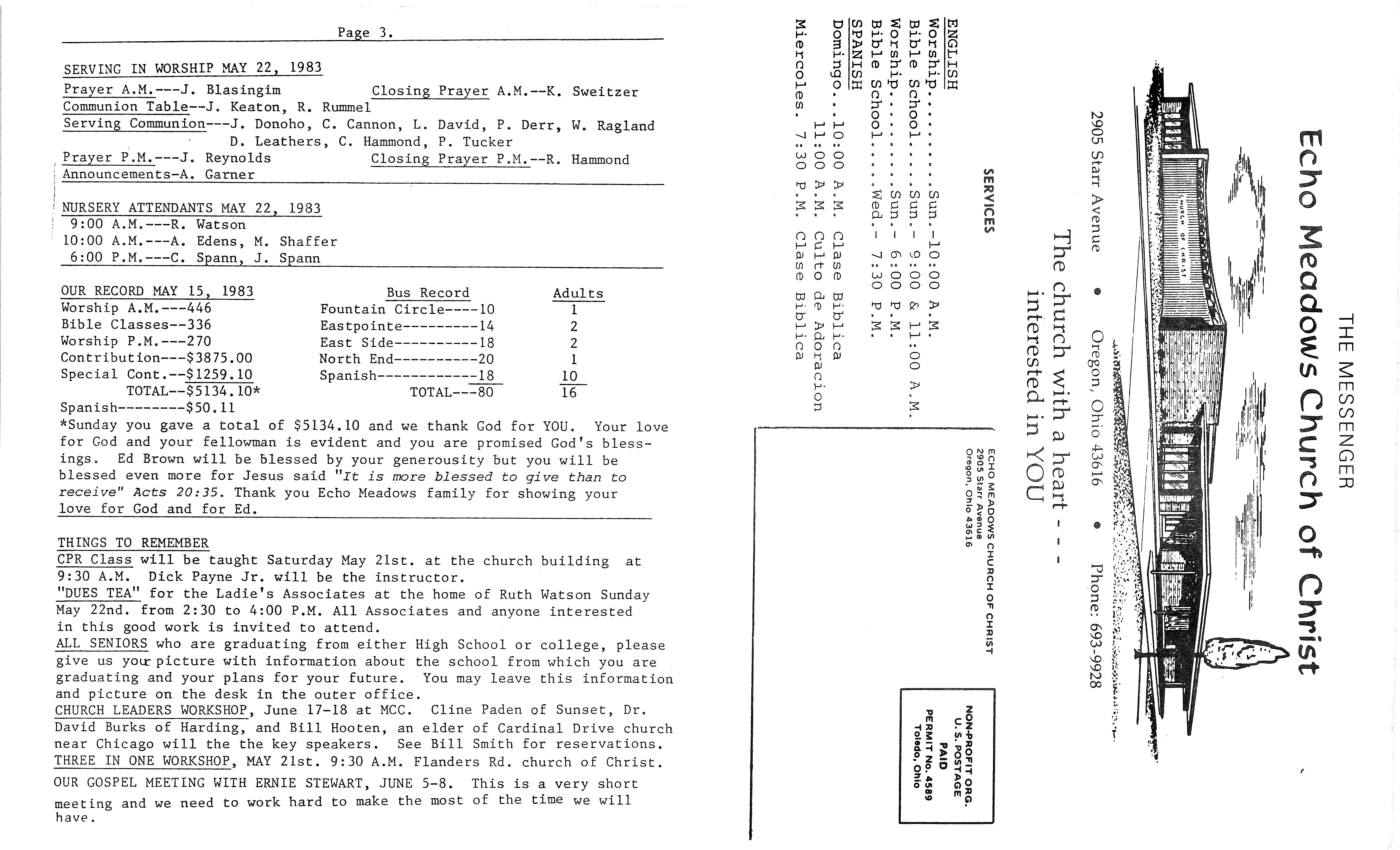 Scanned bulletin, page 1 of 1983-05-22.pdf
